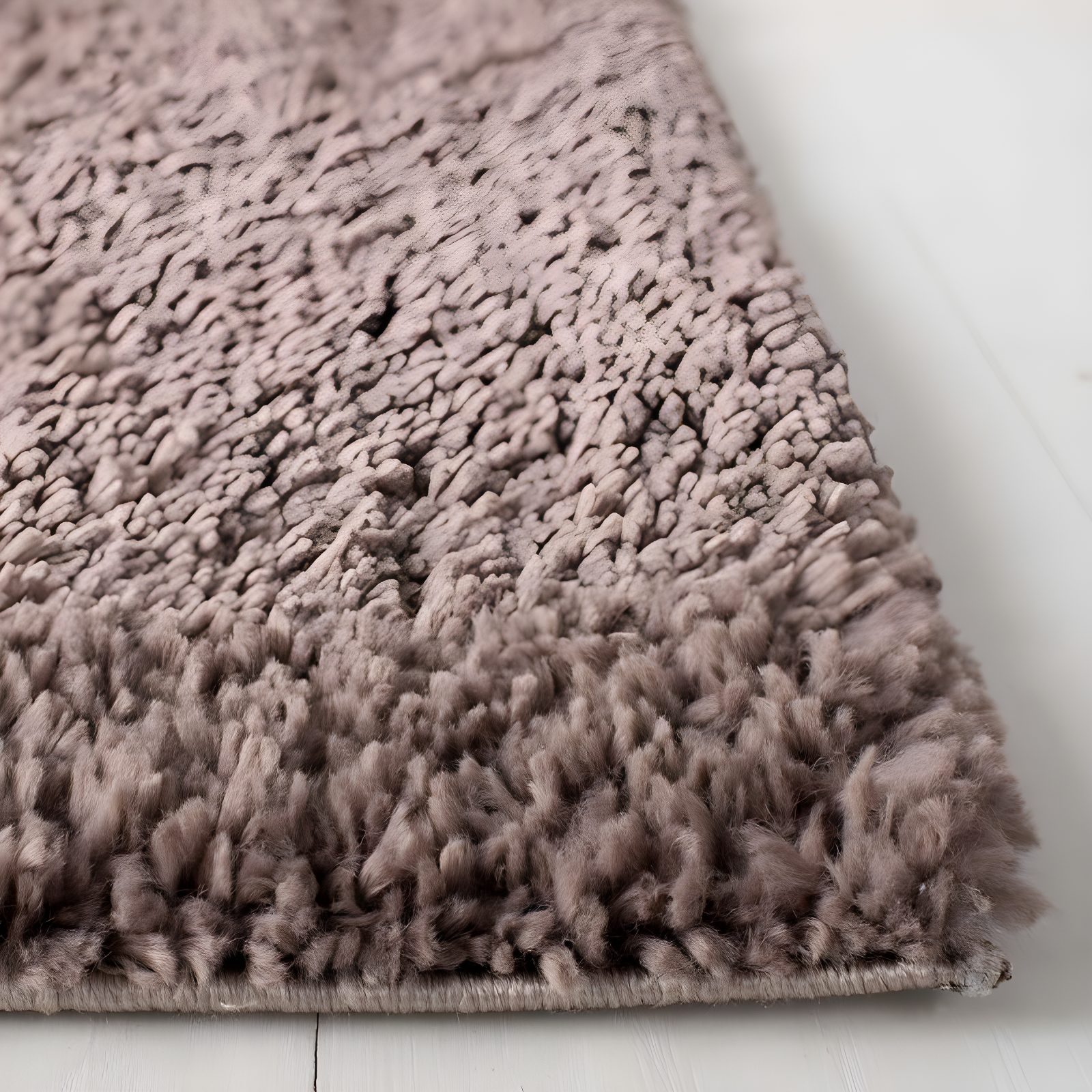 August Shag 900 AUG900 Power Loomed Indoor Area Rug - Taupe - 6'x9' - Safavieh