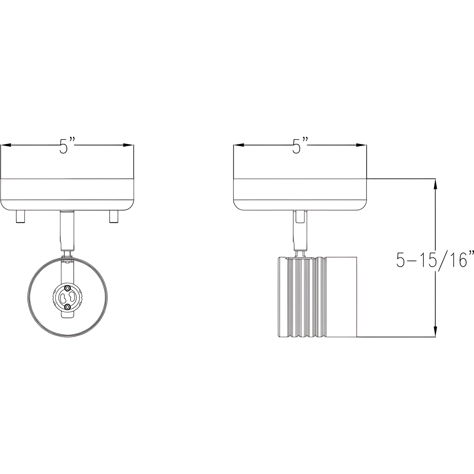 Brushed Nickel One-Head