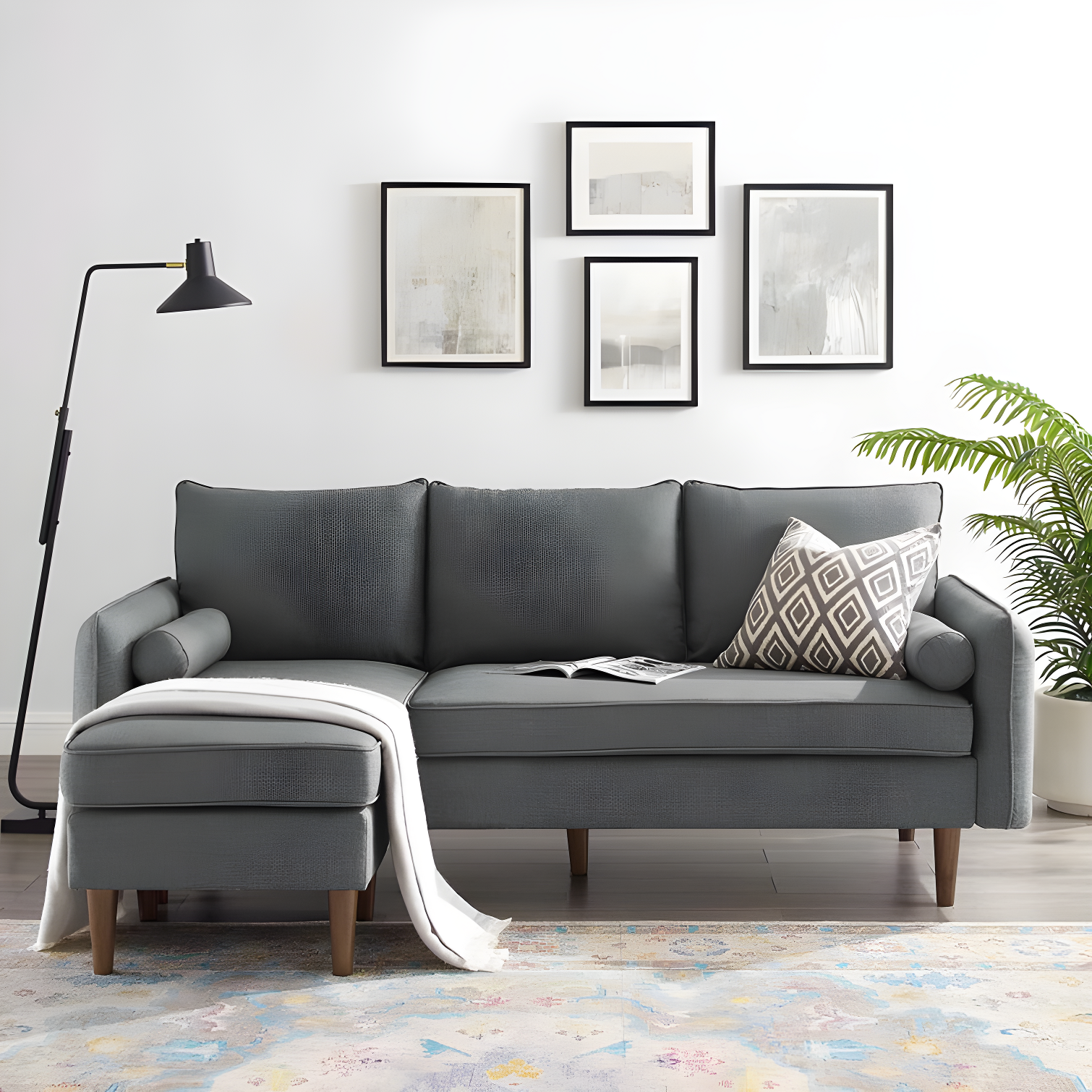 Modway Revive Upholstered Right or Left Sectional Sofa