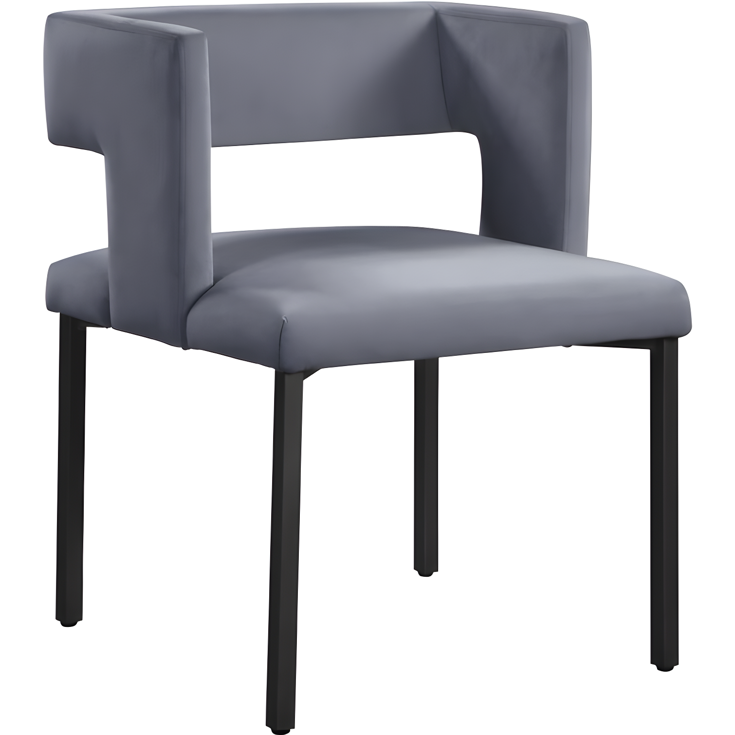 Inga 19'' H Velvet Upholstered Side Chair
