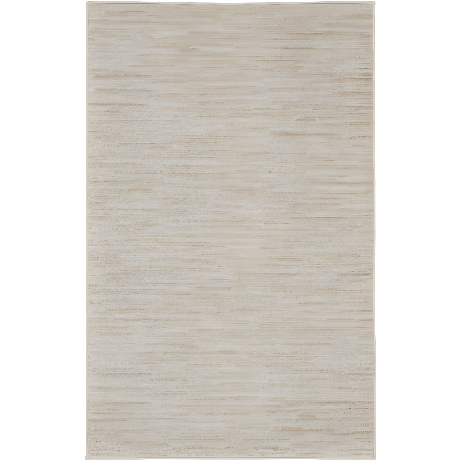 Nourison Essentials Easy Care Indoor Outdoor Area Rug - Ivory Beige 3' x 5'