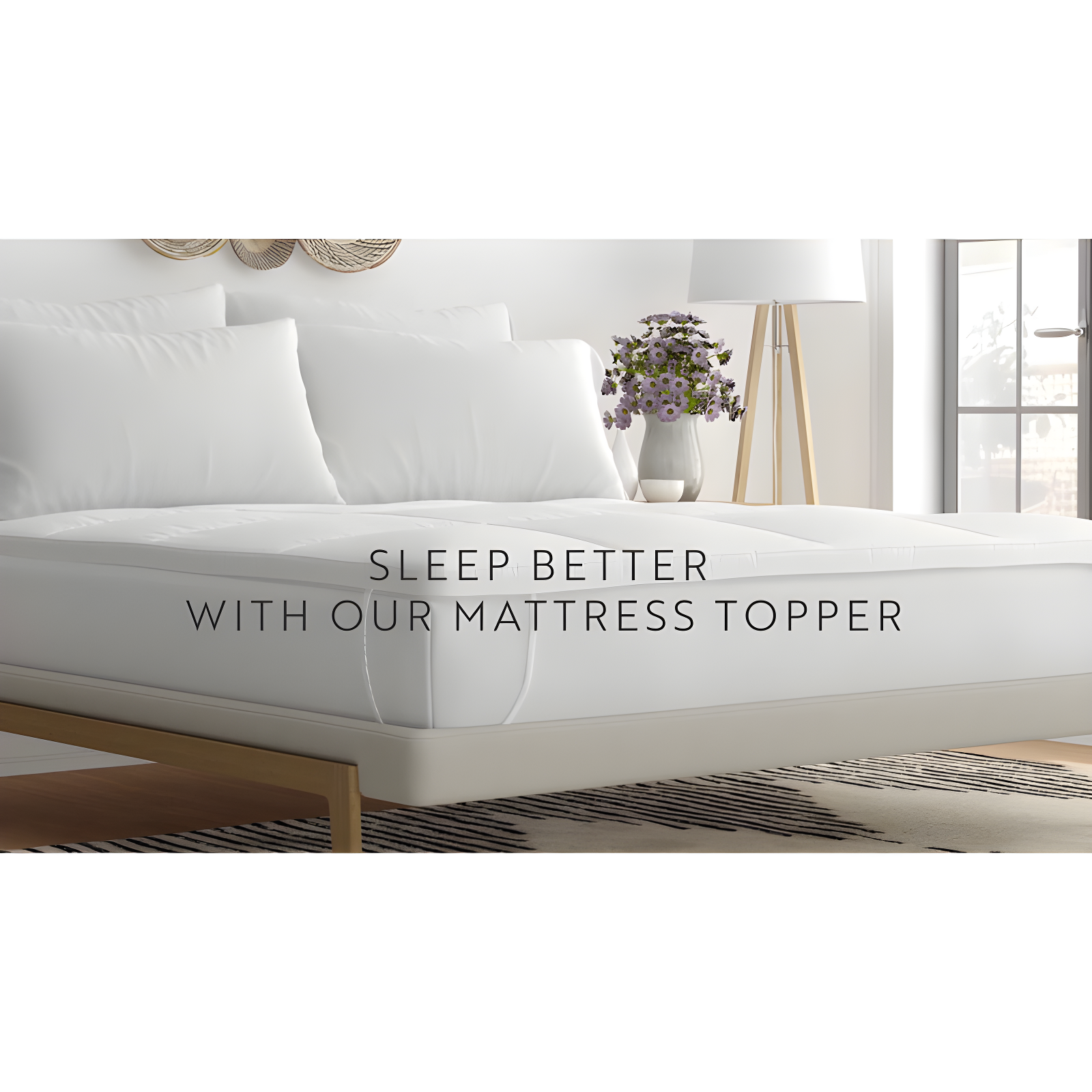 Simply Soft Pillow Top Luxury Mattress Topper