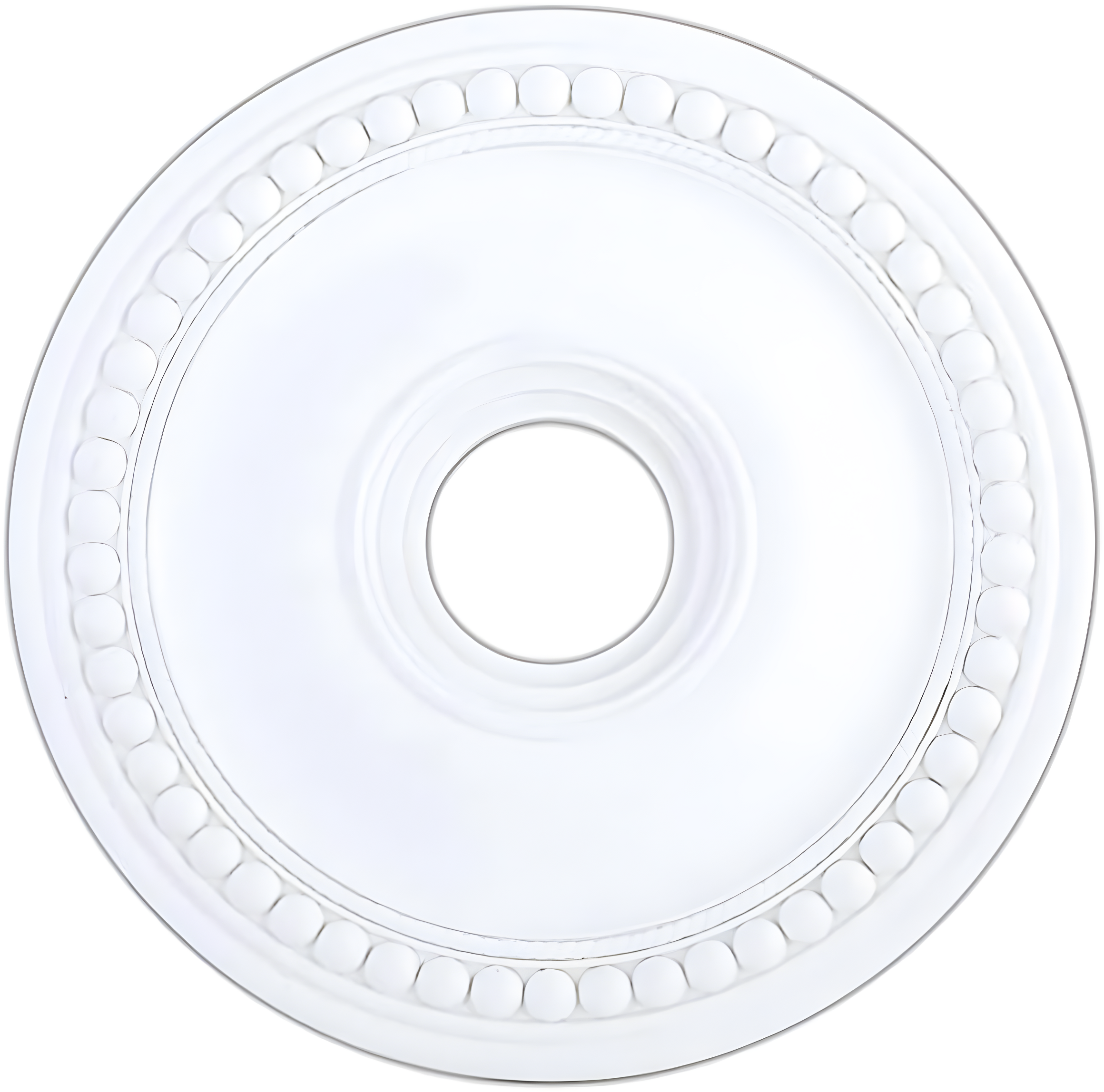 82074-03-Livex Lighting-Wingate - Ceiling Medallion in Style - 20 Inches wide by 1.5 Inches high-White Finish
