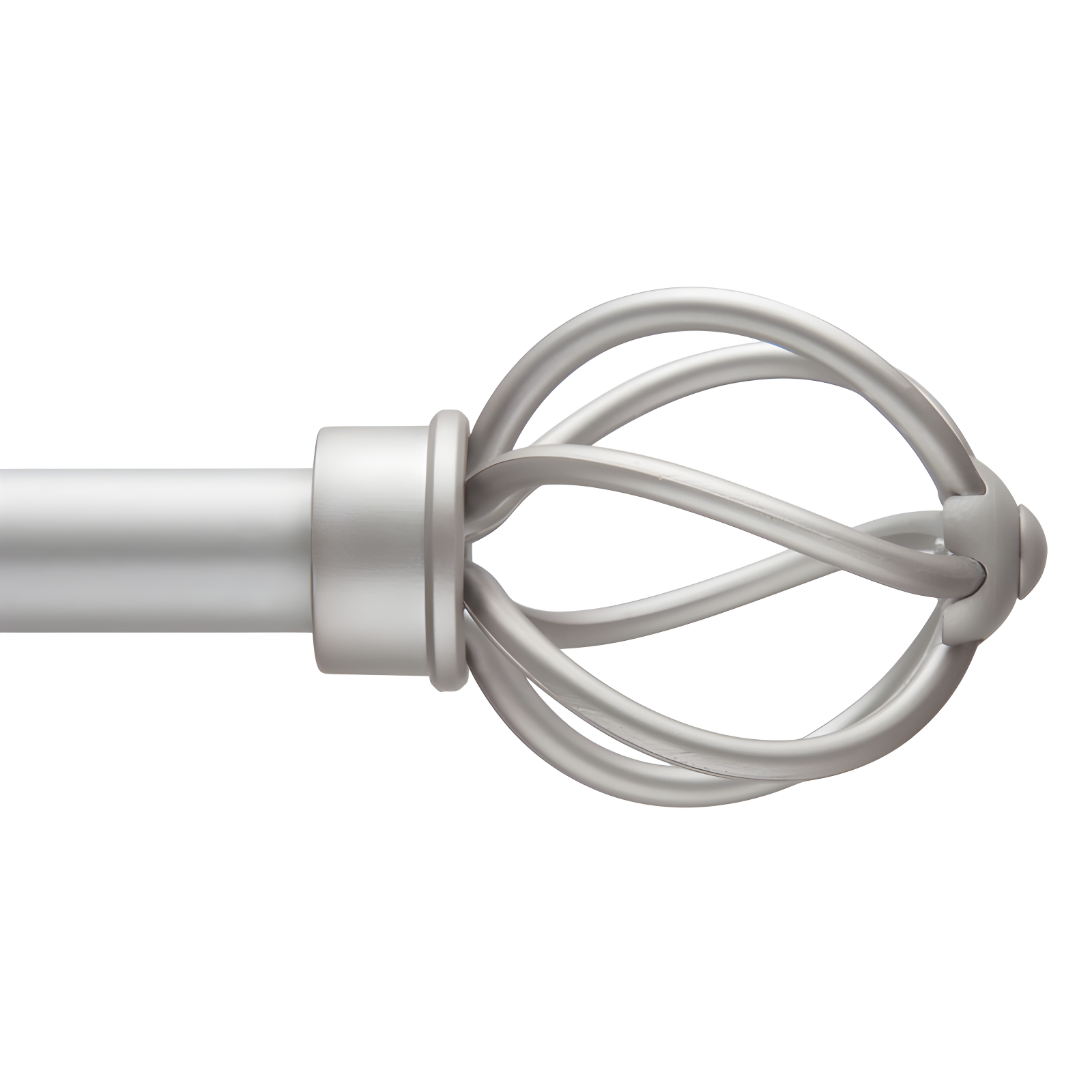 Kenney Steel Adjustable Single Curtain Rod