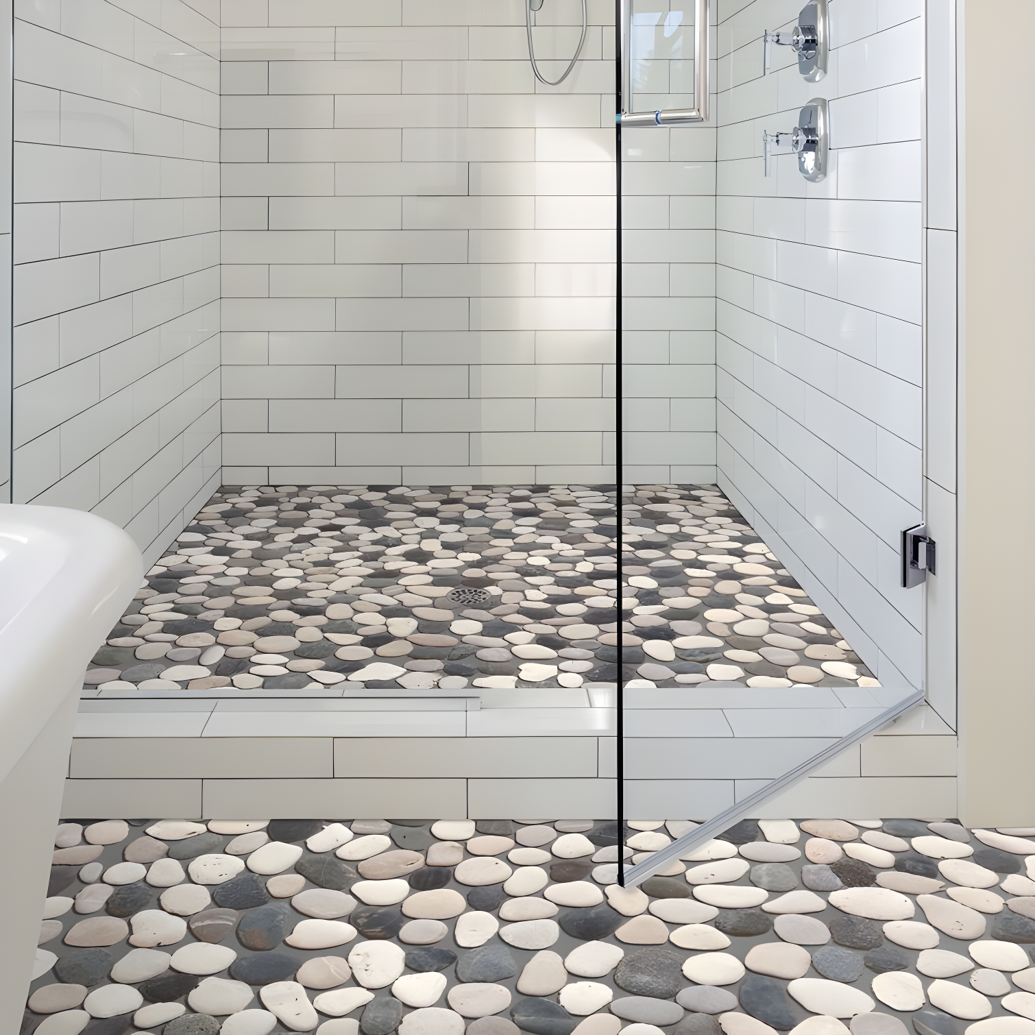 Natural Stone Mosaic Sheet Wall & Floor Tile