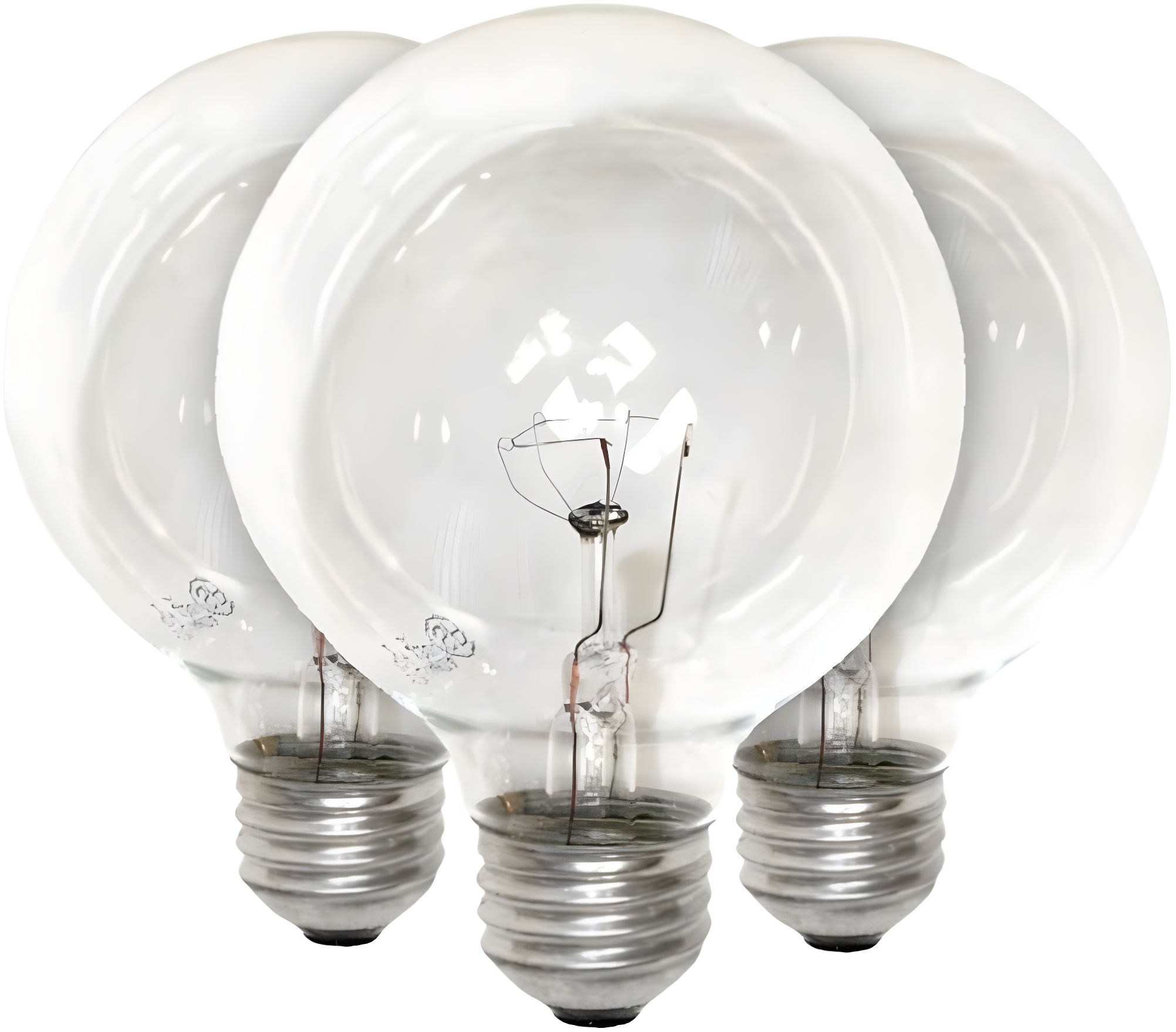 Sylvania 15871 - 40G25/3PK/RP G25 Decor Globe Light Bulb