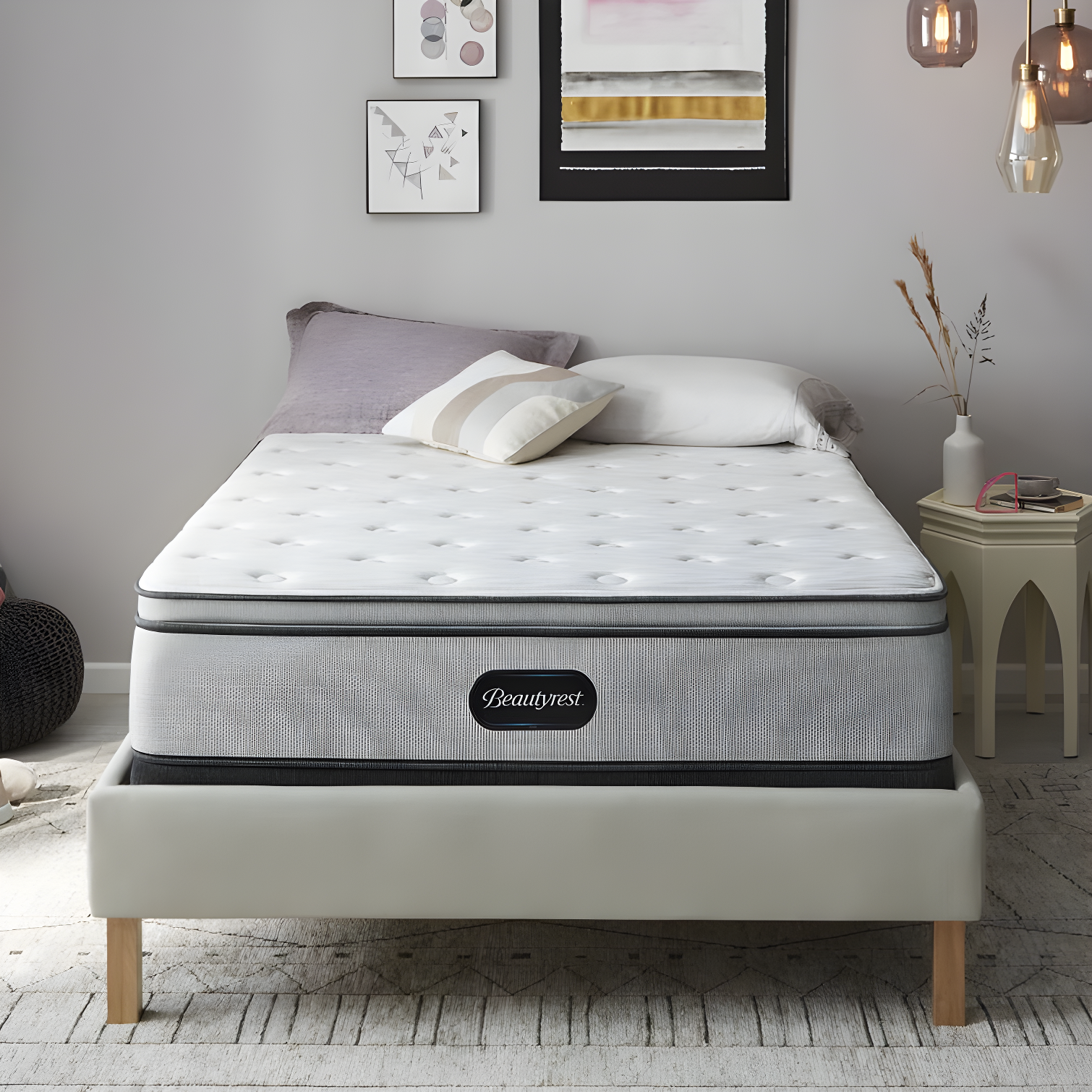 Beautyrest BR800 Medium Pillow Top 13.75" Innerspring Mattress