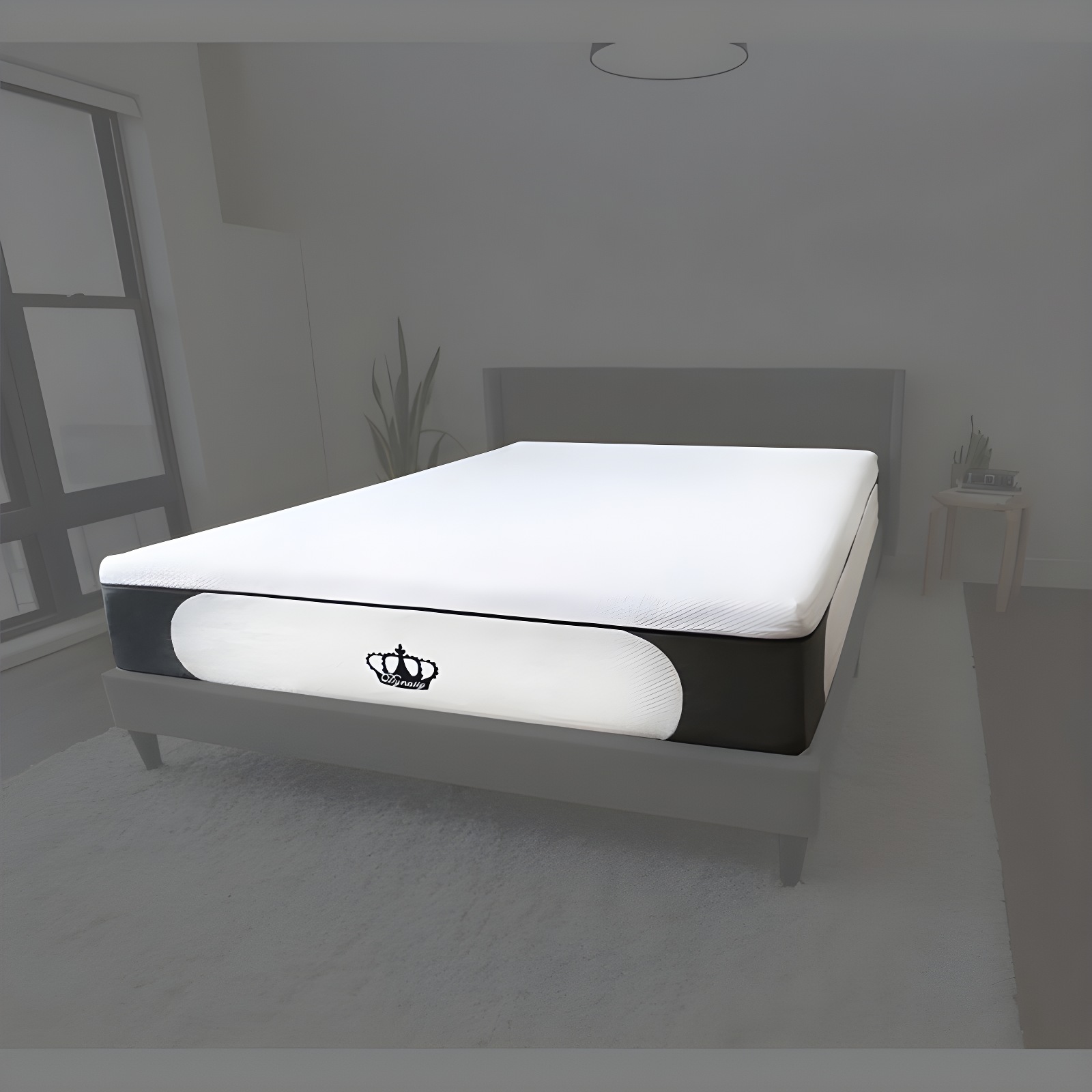 Dynasty Mattress 14.5'' Medium Gel Memory Foam Mattress