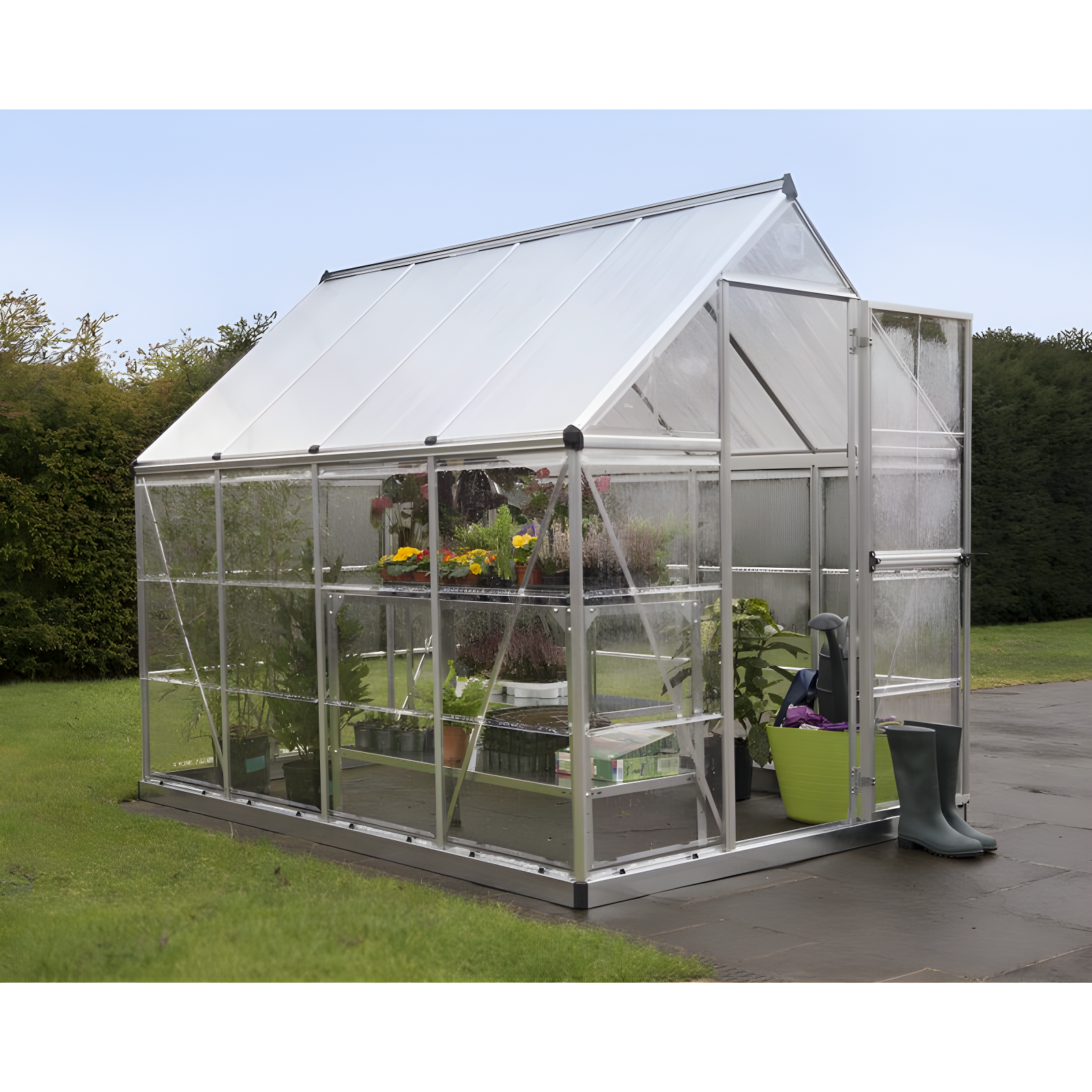 Canopia Palram - Canopia Hybrid Polycarbonate Hobby Greenhouse