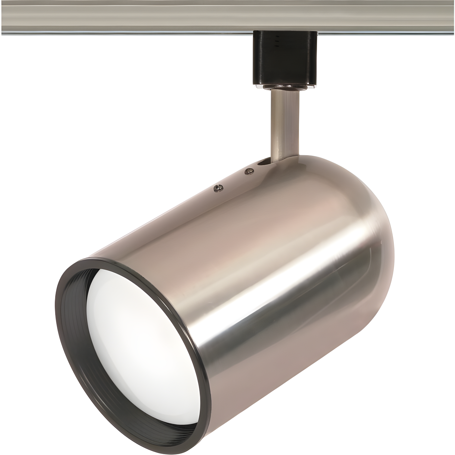 Brushed Nickel Adjustable Track Head