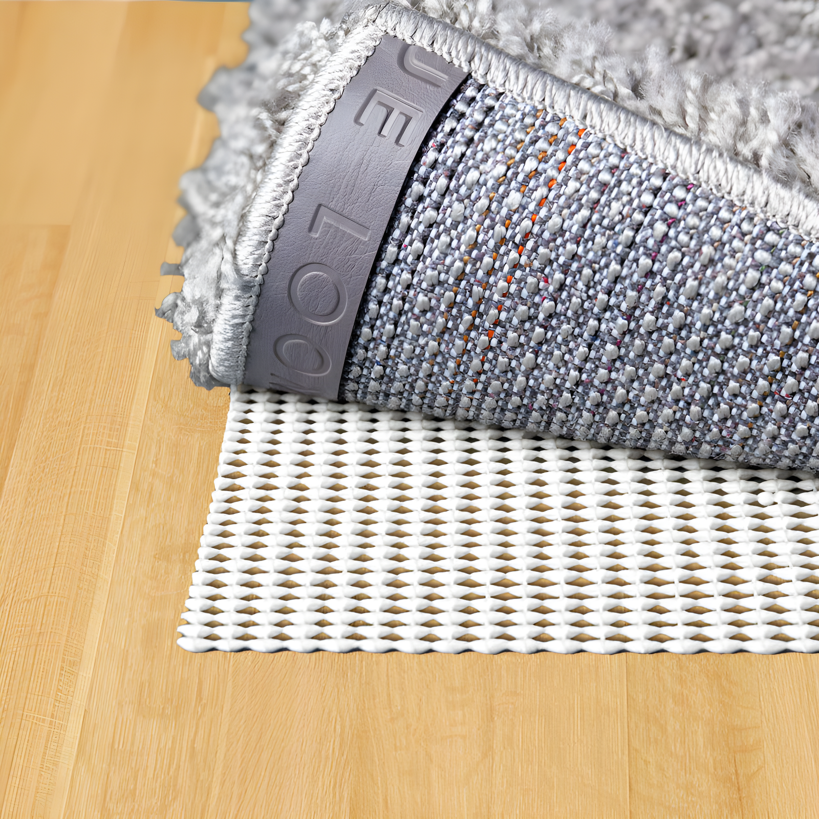 Non-Slip Dual Surface 0.1'' Thick Rug Pad