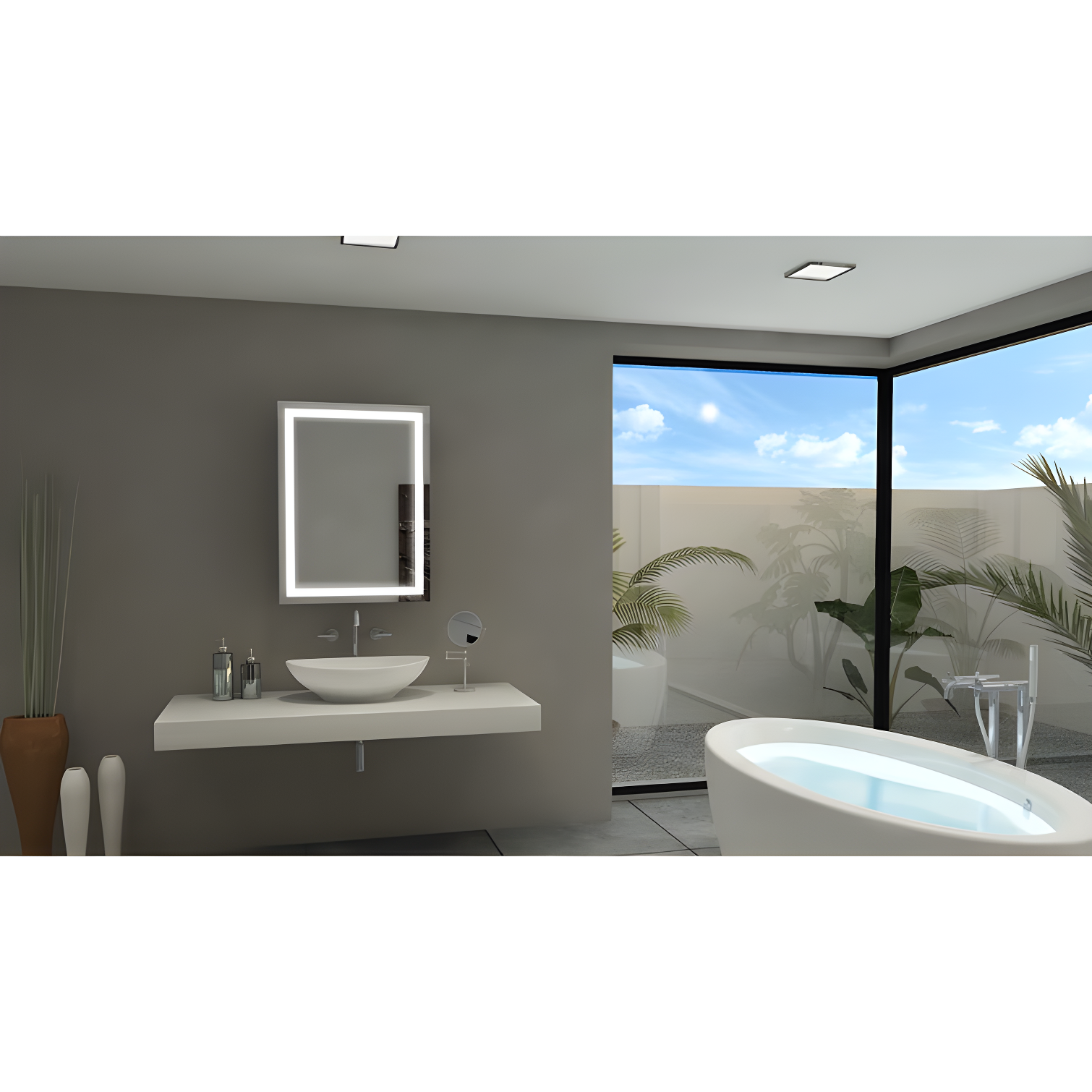 Paris Mirror Harmony LED Wall Mirror