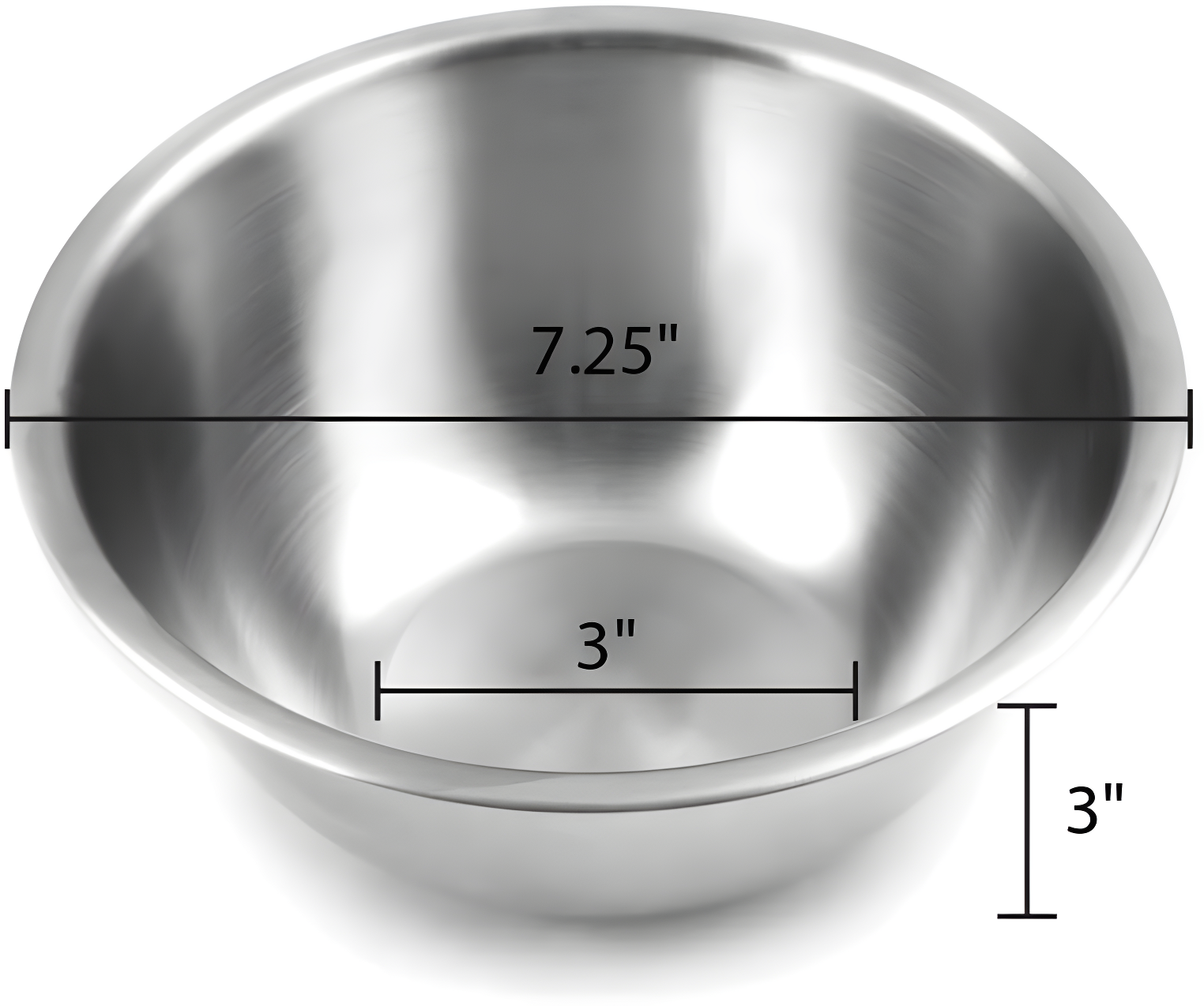 Fox Run 7326 Stainless Steel Mixing Bowl, 1.5 Quarts