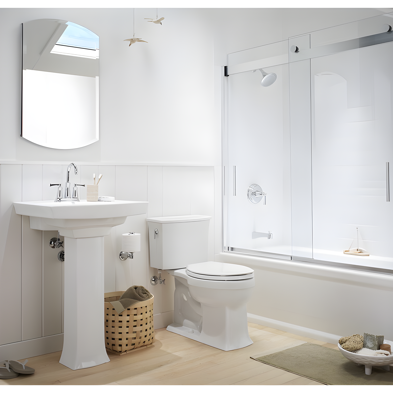 Kohler Archer 20" x 31" Single Door Frameless Mirrored Medicine Cabinet