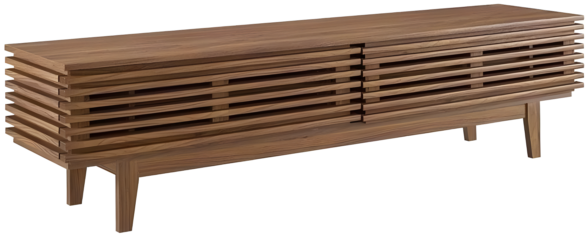 Render 71" TV Stand Walnut