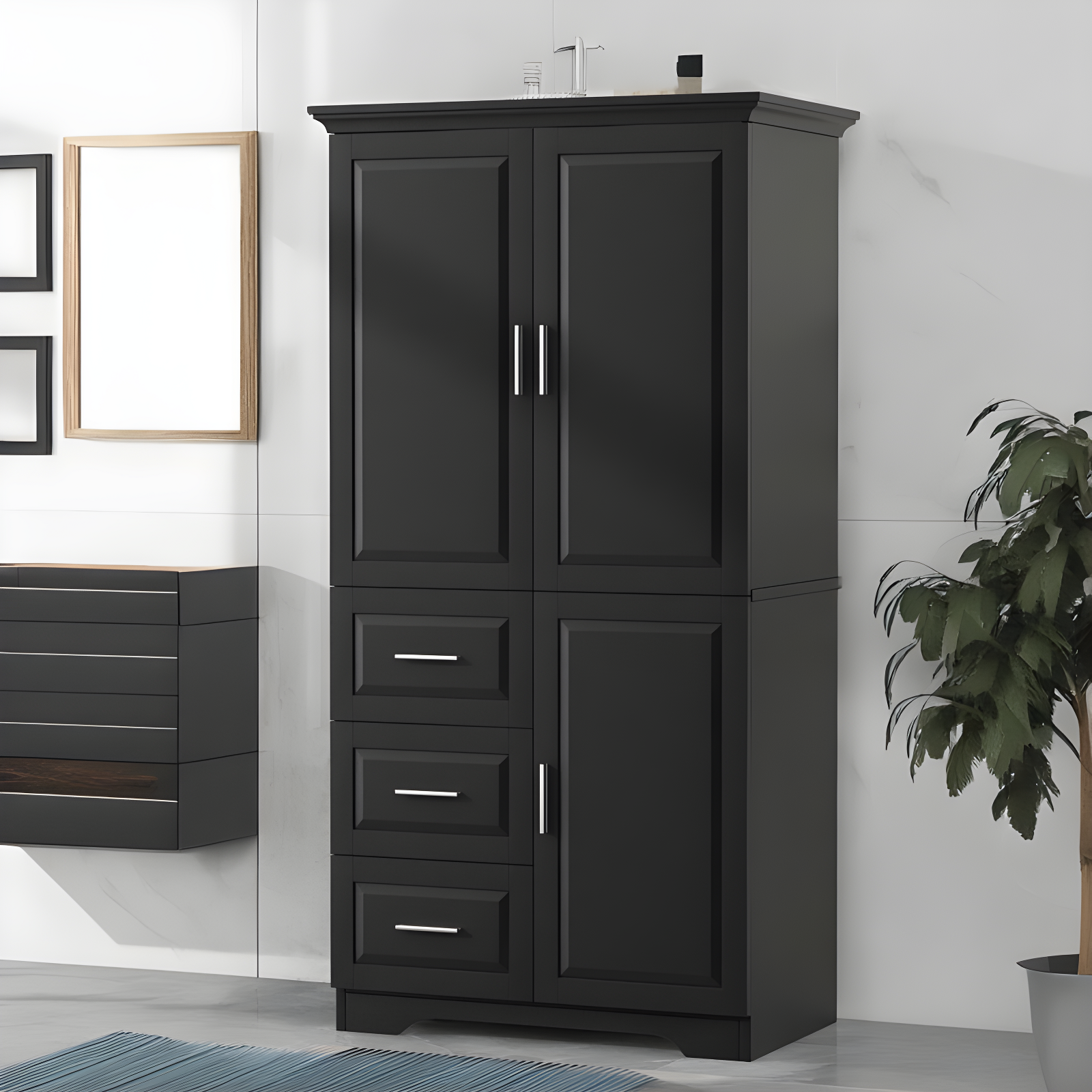 Bathroom Storage Freestanding Bathroom Cabinet