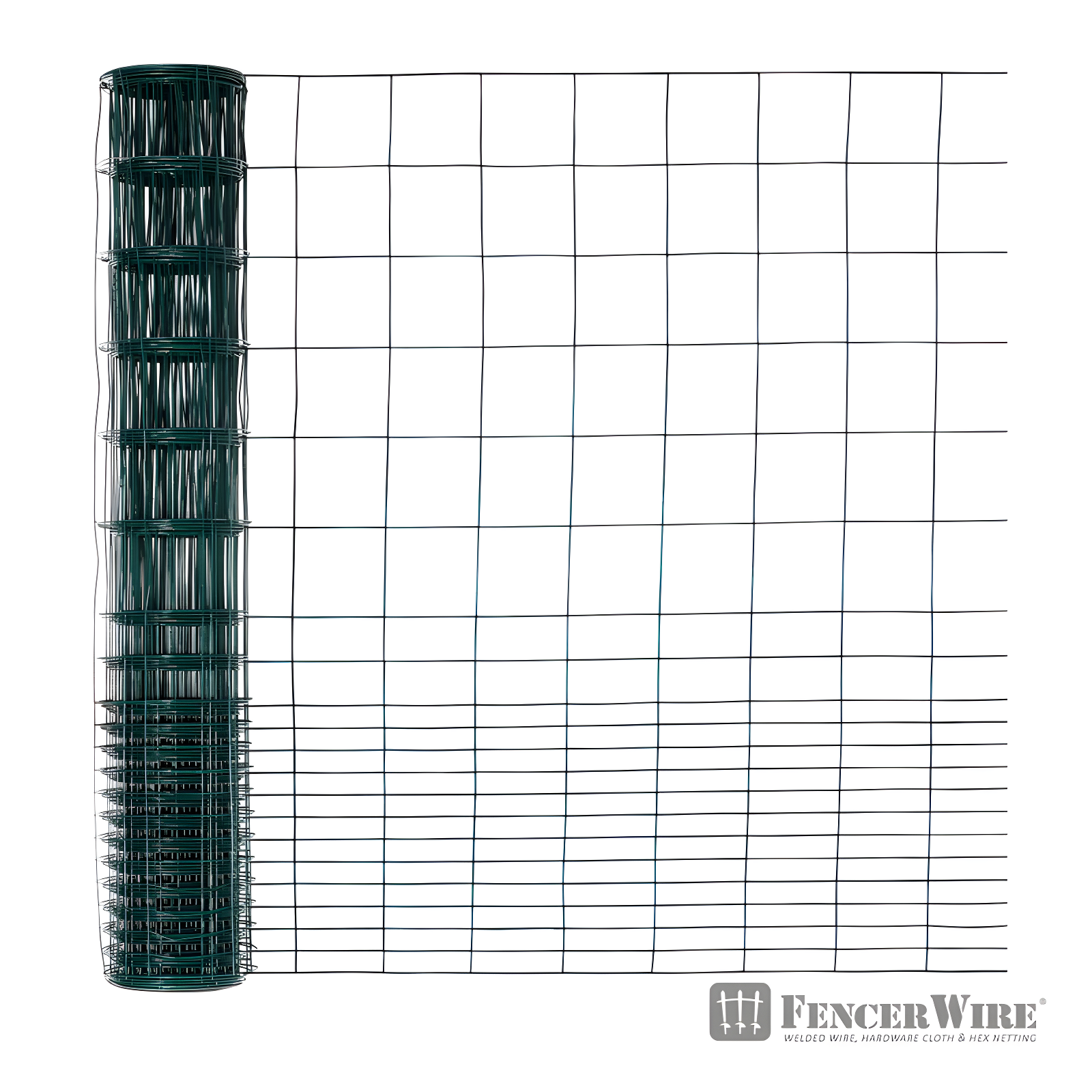 Fencer Wire Fencer Wire Vinyl Coated 16 Gauge Rabbit Guard Fence, Poultry Outdoor Fencing Barrier Wire Roll