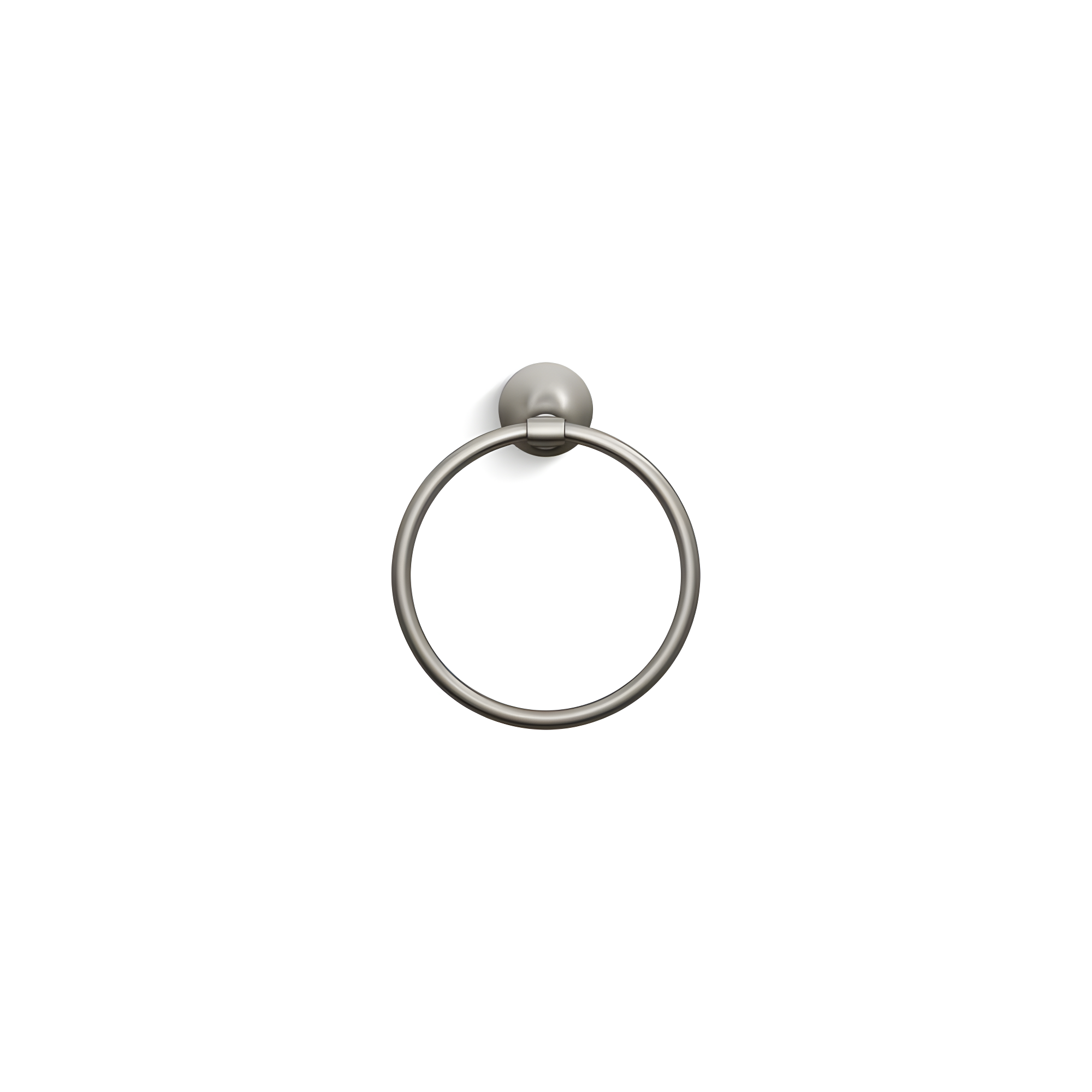 Kohler 4001863 Elliston Towel Ring, Brushed Nickel