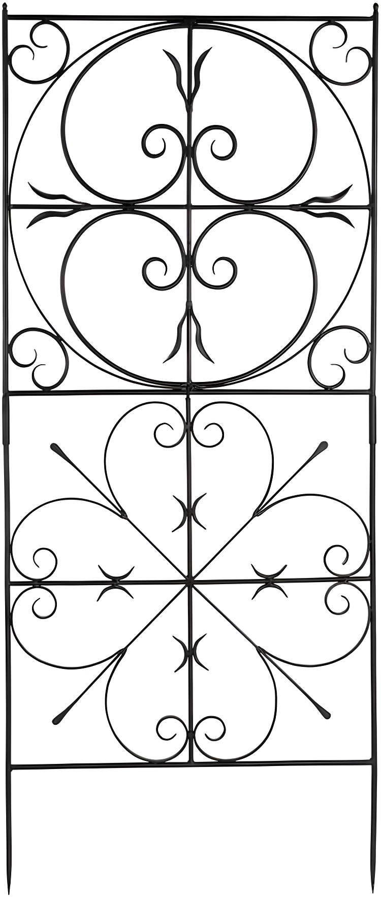 Achla  Garden Aldrich Trellis - Graphite Powdercoat