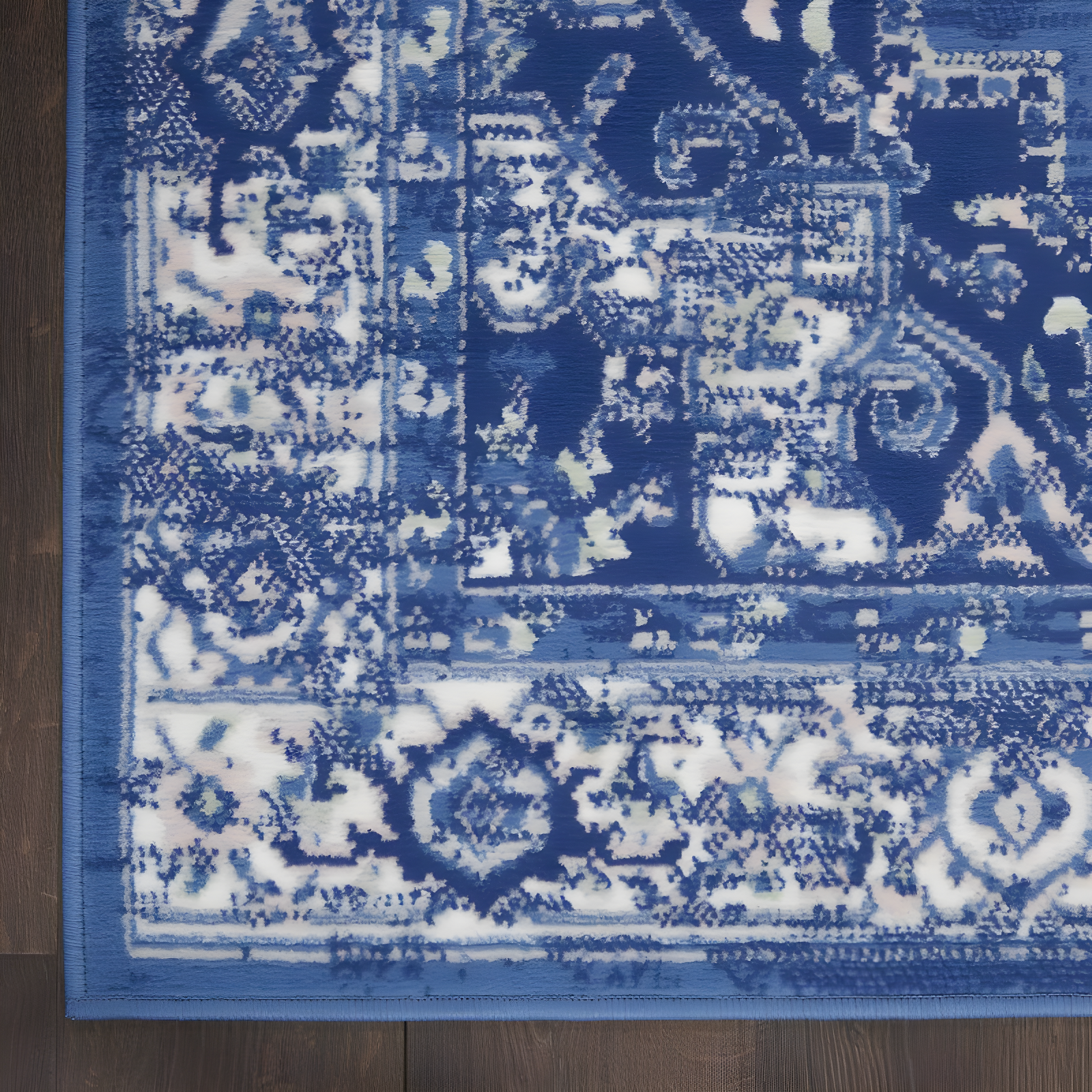 Nourison Whimsicle WHS03 Indoor only Area Rug - Navy 2' x 3'