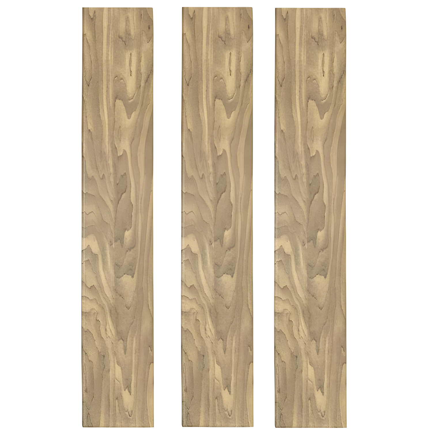 Foam Wood Glue-Up Ceiling Planks 39 in. x 6 in.