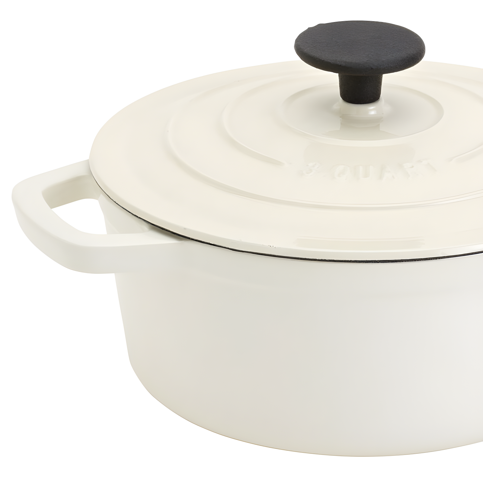 Smith & Clark - Round Enamel Cast Iron Dutch Oven