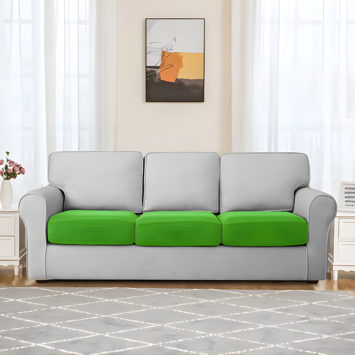 Astoria Box Cushion Sofa Slipcover