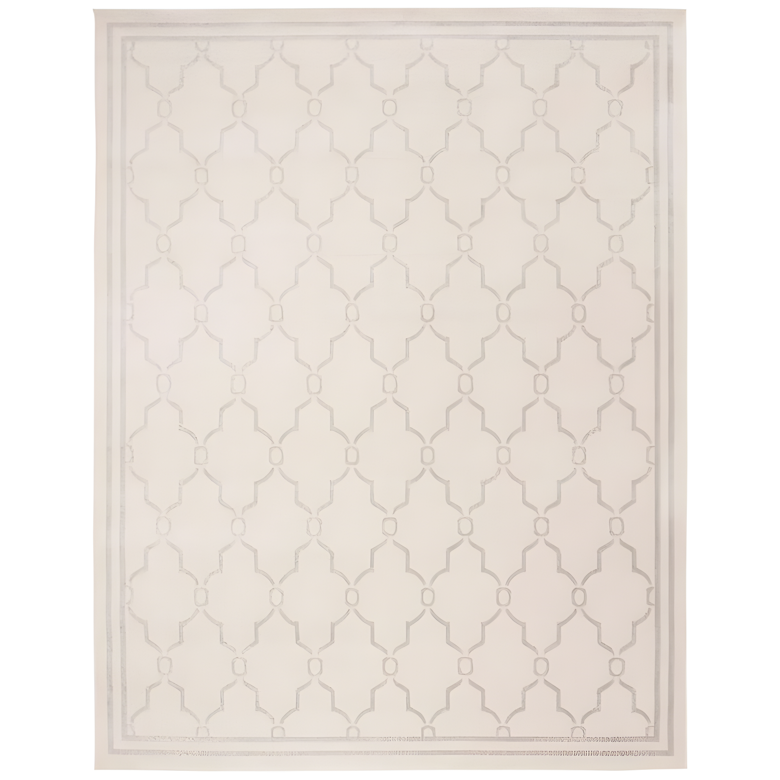 Amherst AMT414 Power Loomed Indoor Area Rug - Ivory/Light Grey - 8'x10' - Safavieh