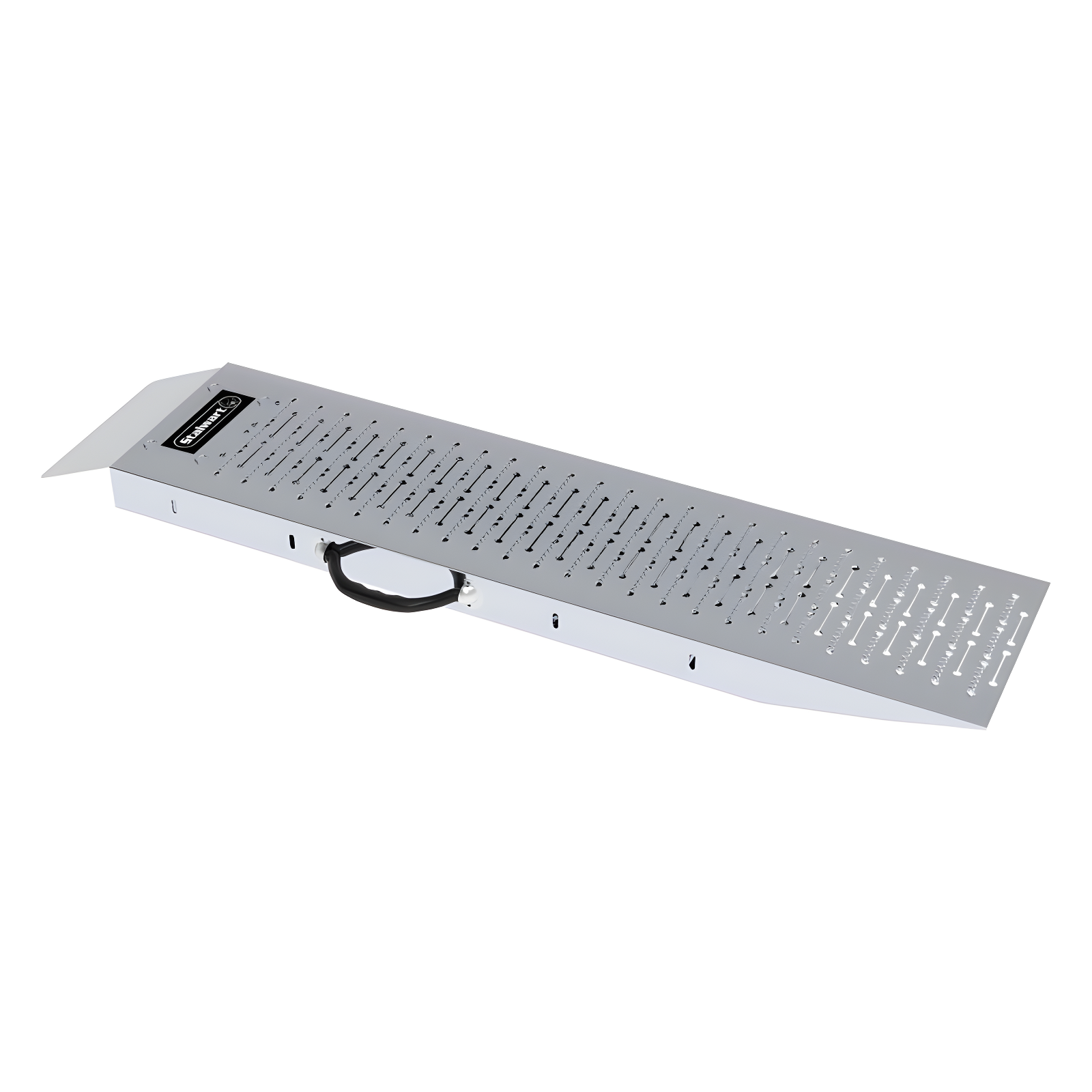 Fleming Supply Steel Loading Ramps Set – 8.5 x 35.5-in, Silver