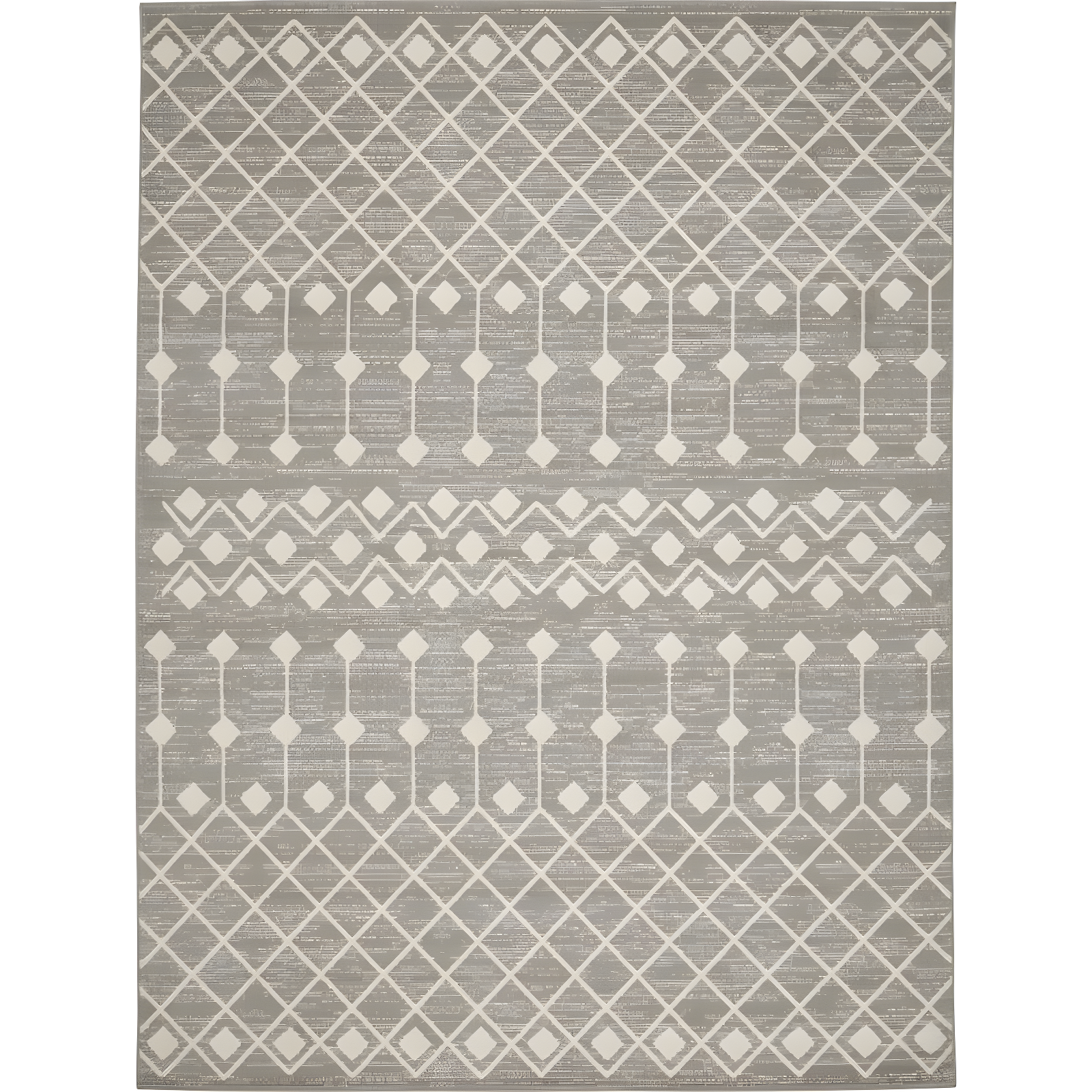 Nourison Grafix GRF37 Indoor Area Rug Grey 7'10" x 9'10"