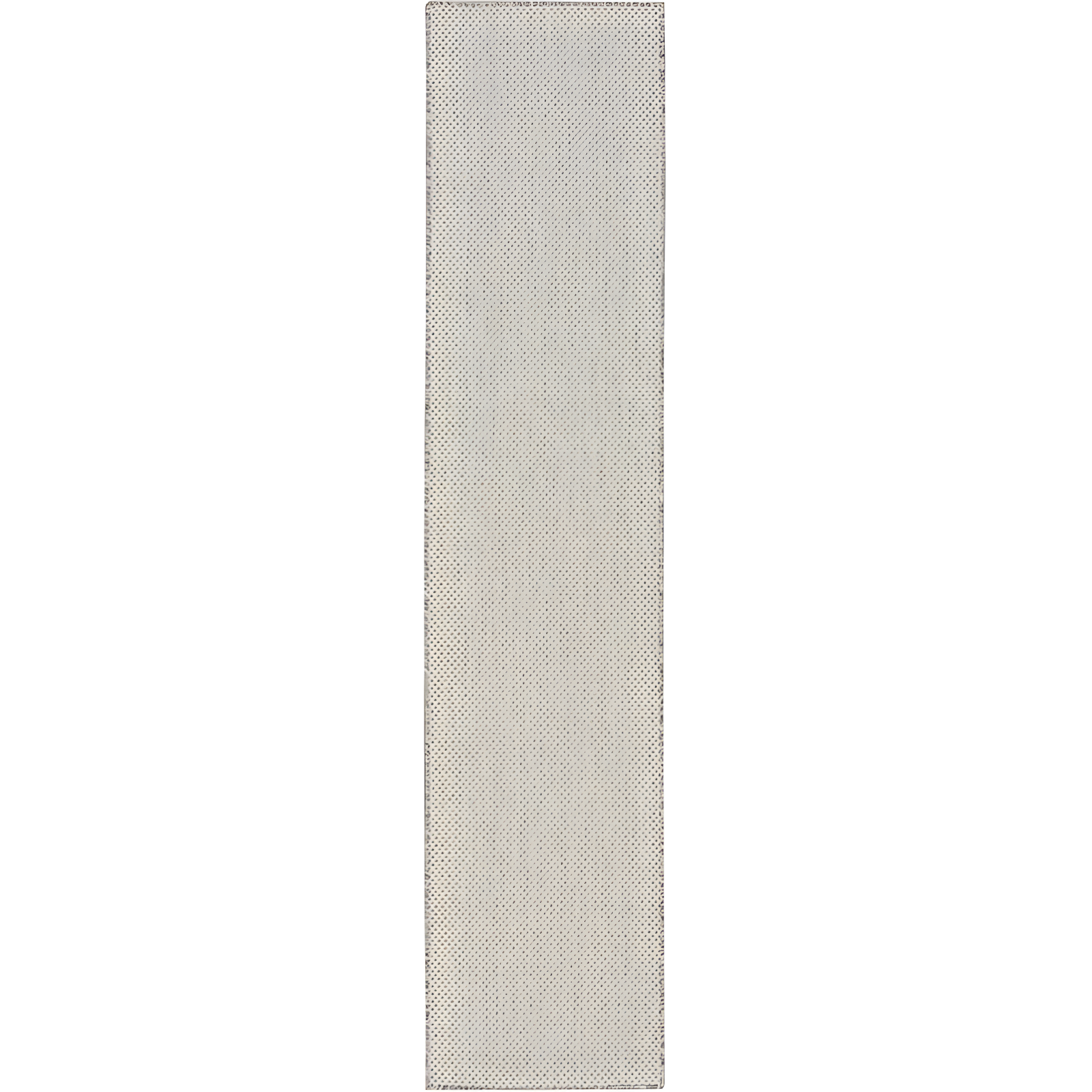 Nourison 2'2" x 8' Courtyard Modern Easy Care Flatweave Indoor Outdoor Runner Rug Ivory/Silver