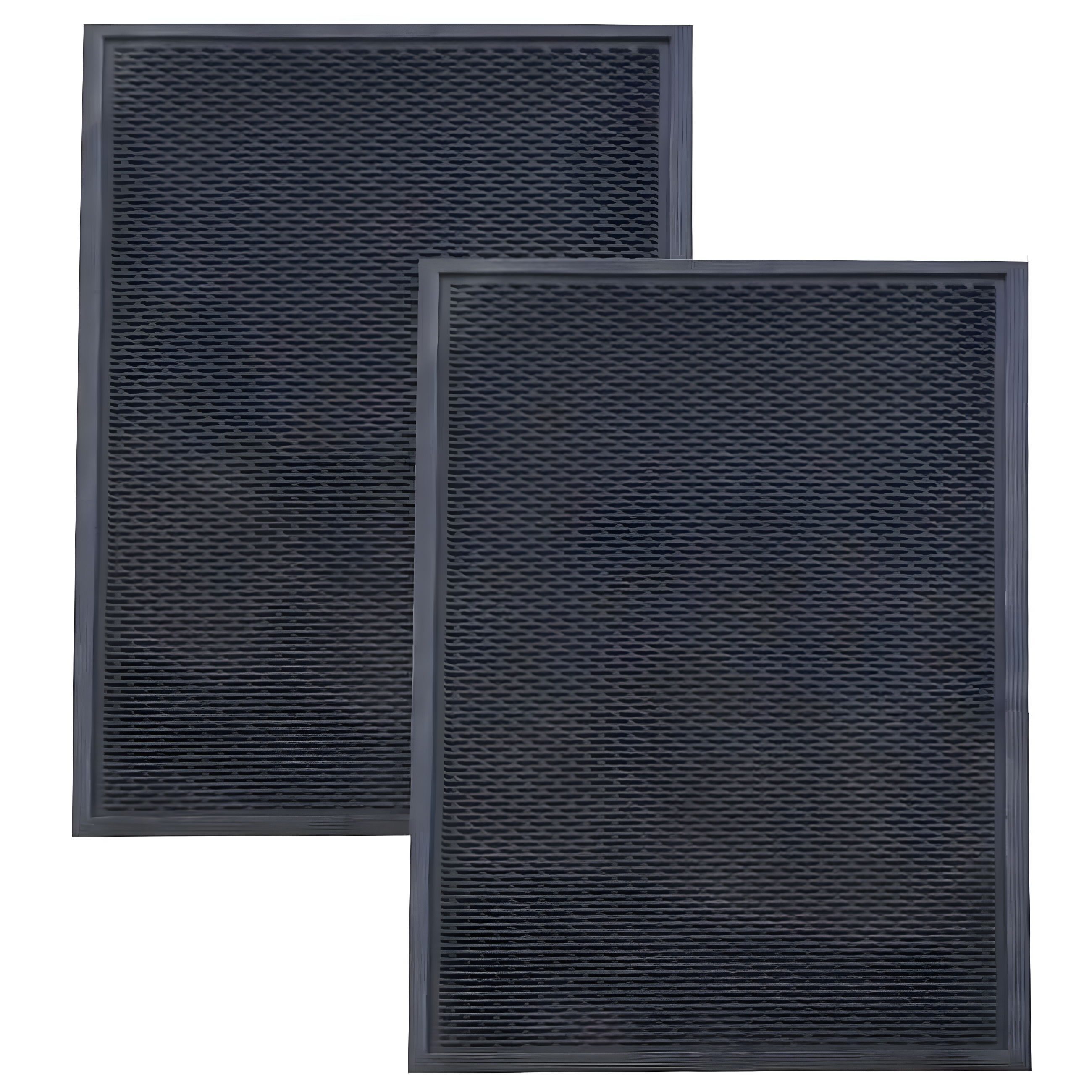 AmeriHome AmeriHome 35.5'' W x 59'' L Garage Flooring in Black (Set of 2)