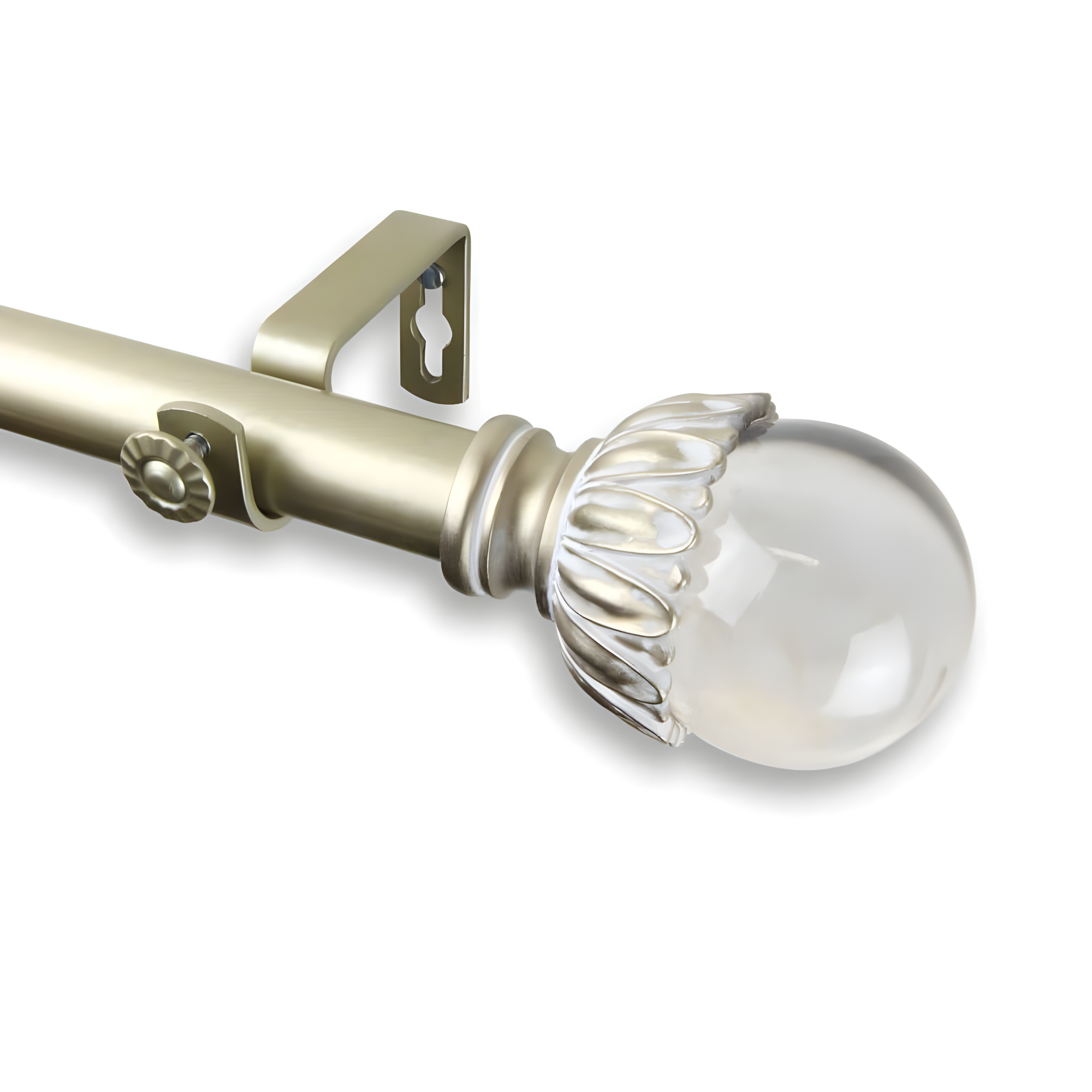 Oconnor Steel, Resin Single Curtain Rod