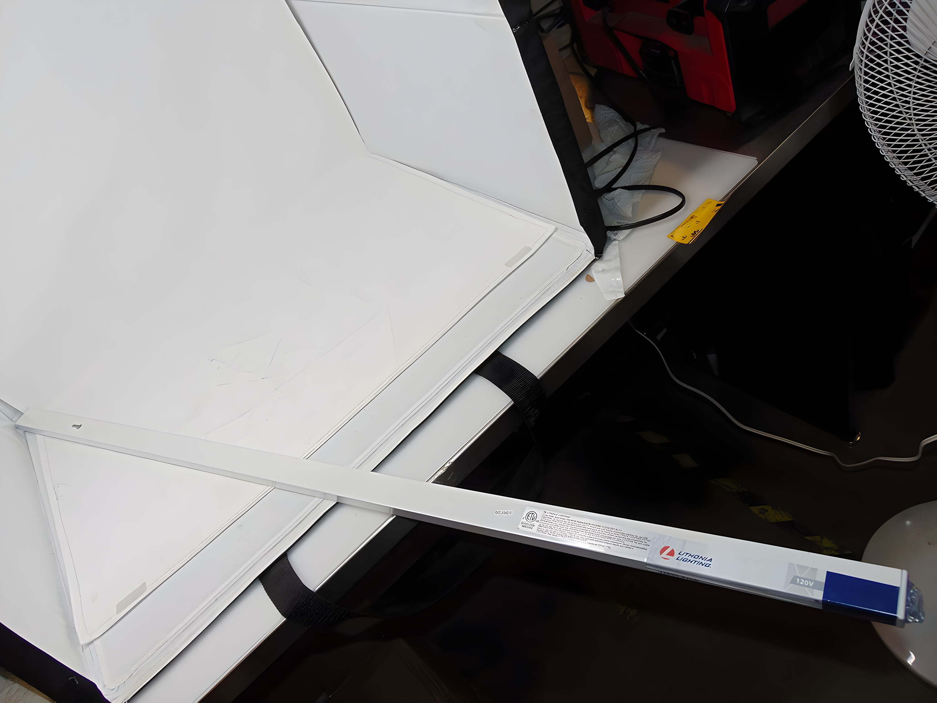 4 ft. Matte White Linear Track Track Lighting Rail