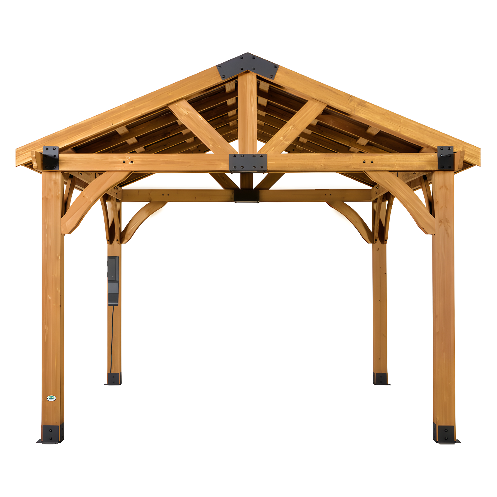Backyard Discovery Arlington 12 Ft. W x 10 Ft. D Solid Wood Patio Gazebo