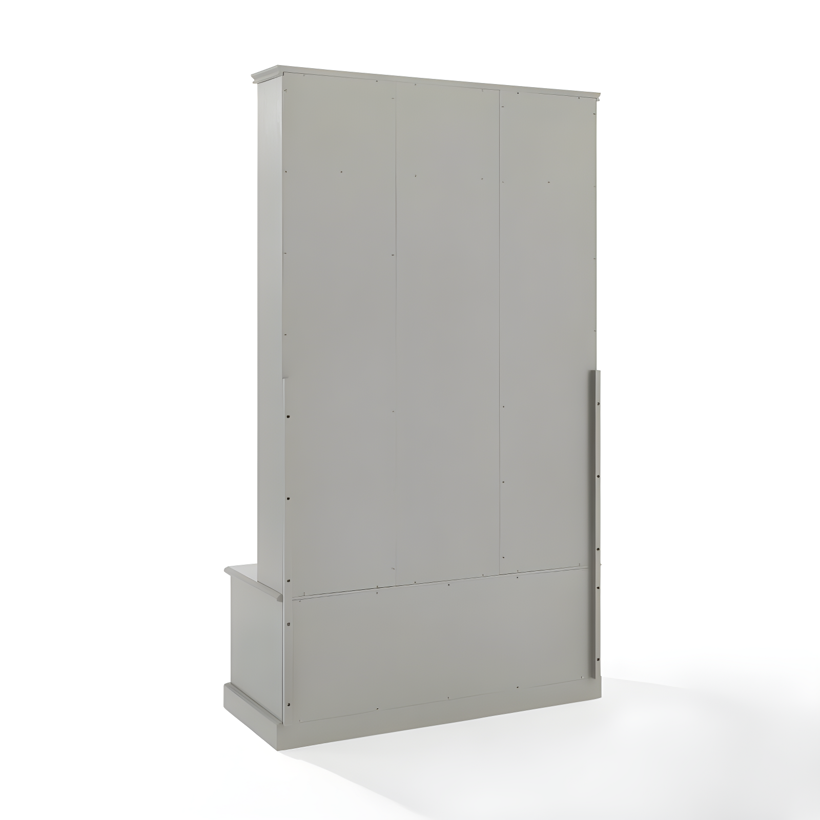Ellison Hall Tree Gray - Crosley: Bench with Storage, Coat Hooks, Shoe Organizer