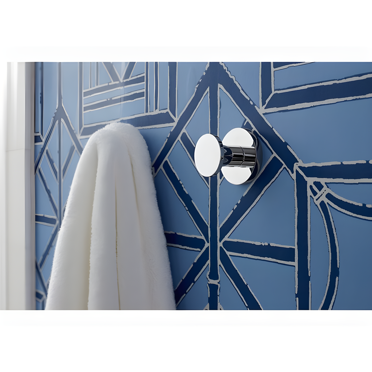Purist® Wall Mounted Round Bathroom Robe Hook, Towel Hook, Clothing Hook