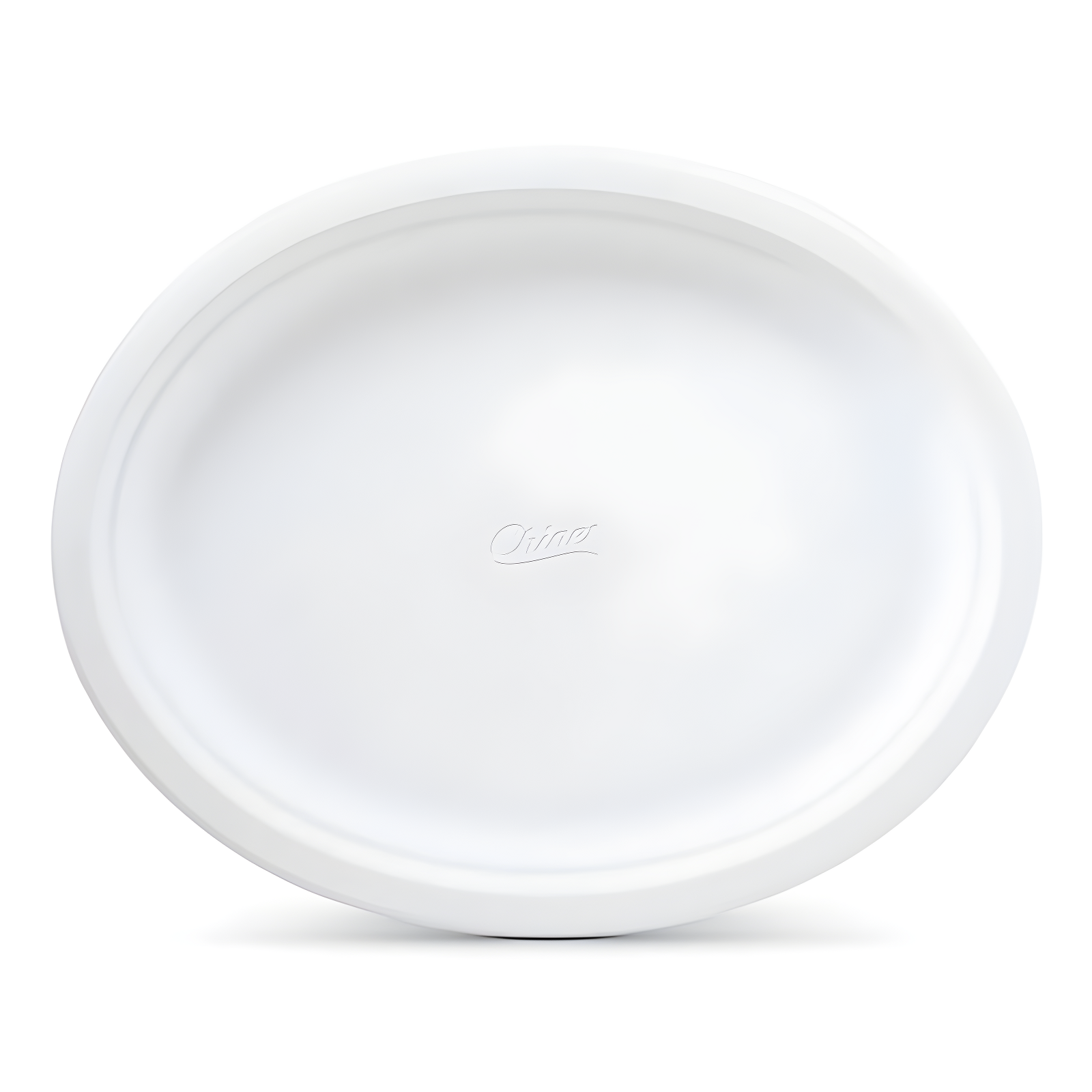 Chinet Classic Platter 12 5/8" x 10" - 24ct