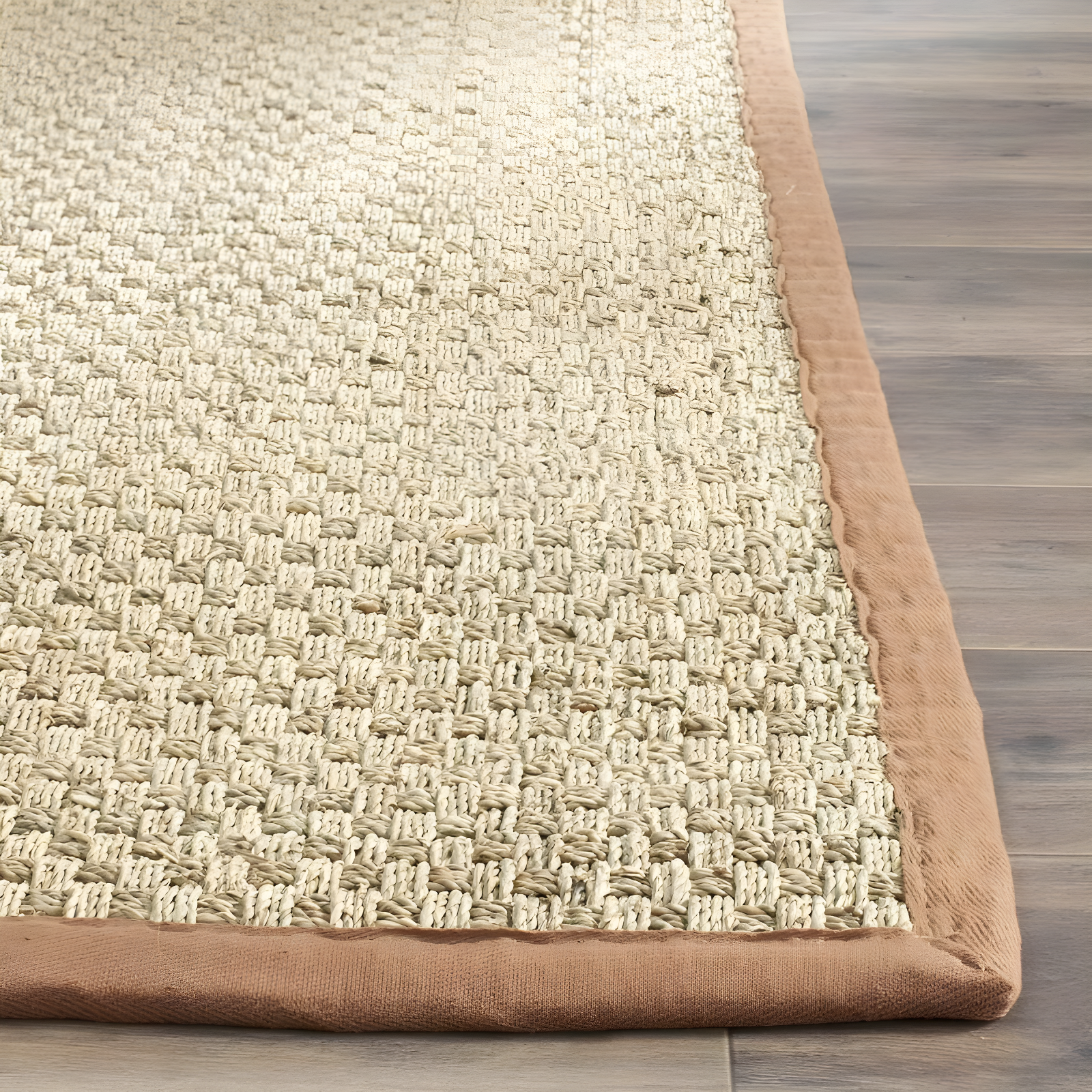 Natural Fiber NF114 Power Loomed Indoor Accent Rug - Natural/Brown - 3'x5' - Safavieh.