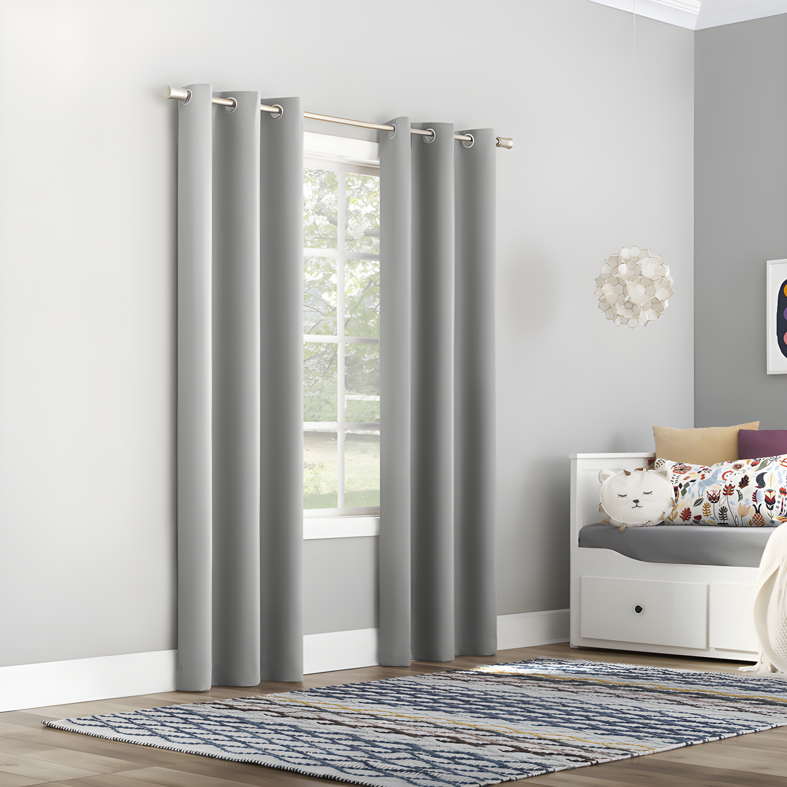 Oslo Theater Grade Extreme 100% Blackout Grommet Curtain Panel