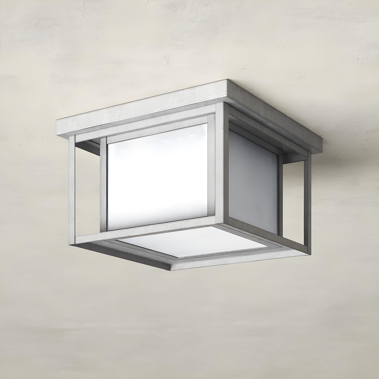 Vermont Square Outdoor Flush Mount