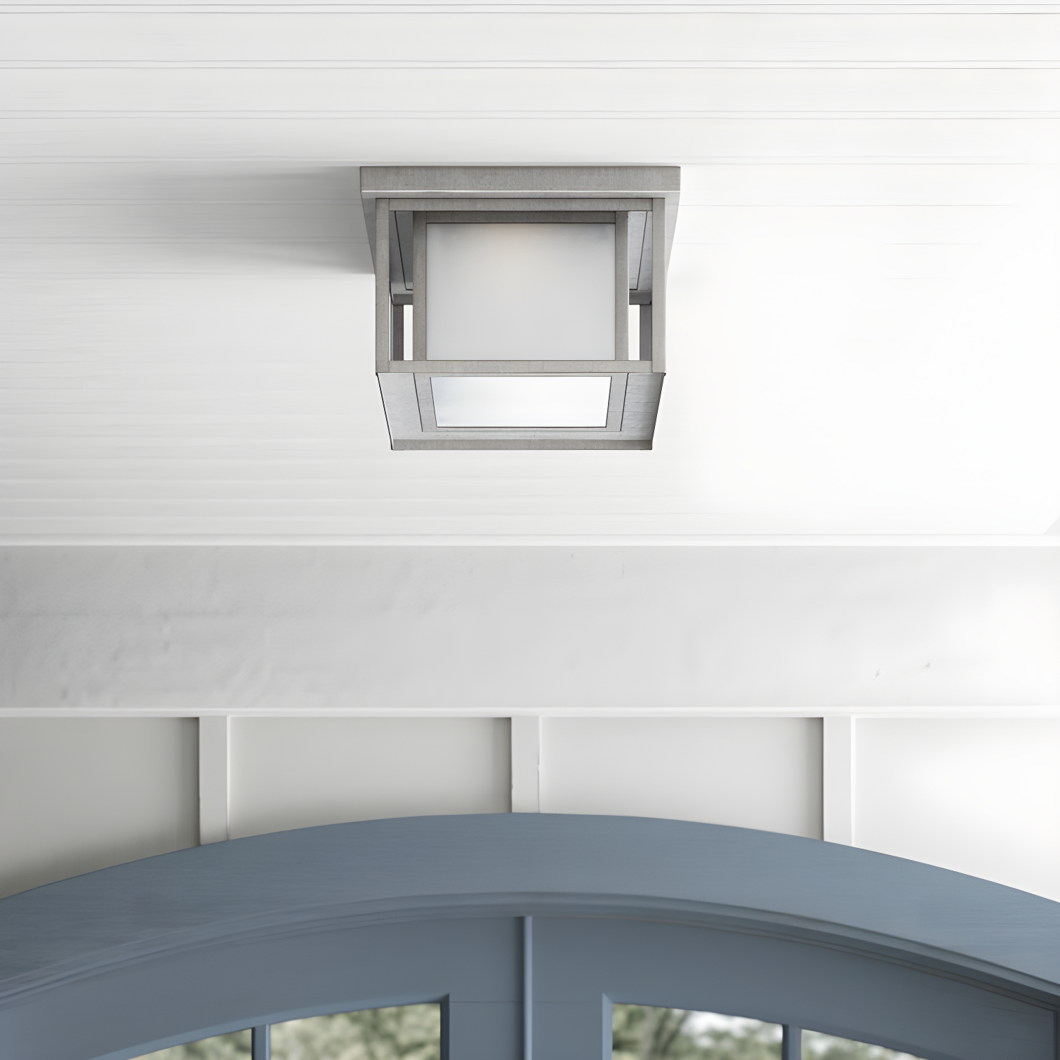 Vermont Square Outdoor Flush Mount
