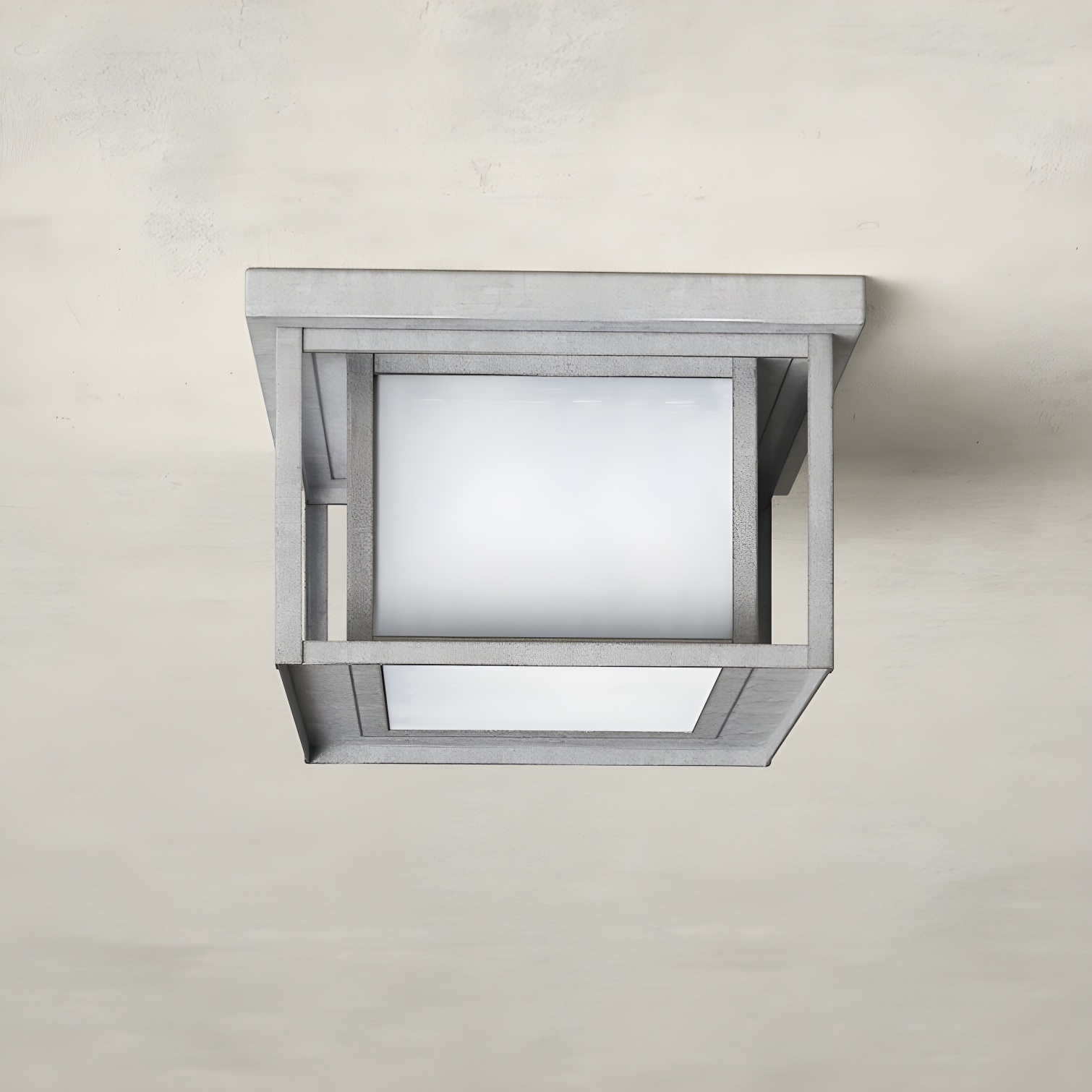 Vermont Square Outdoor Flush Mount