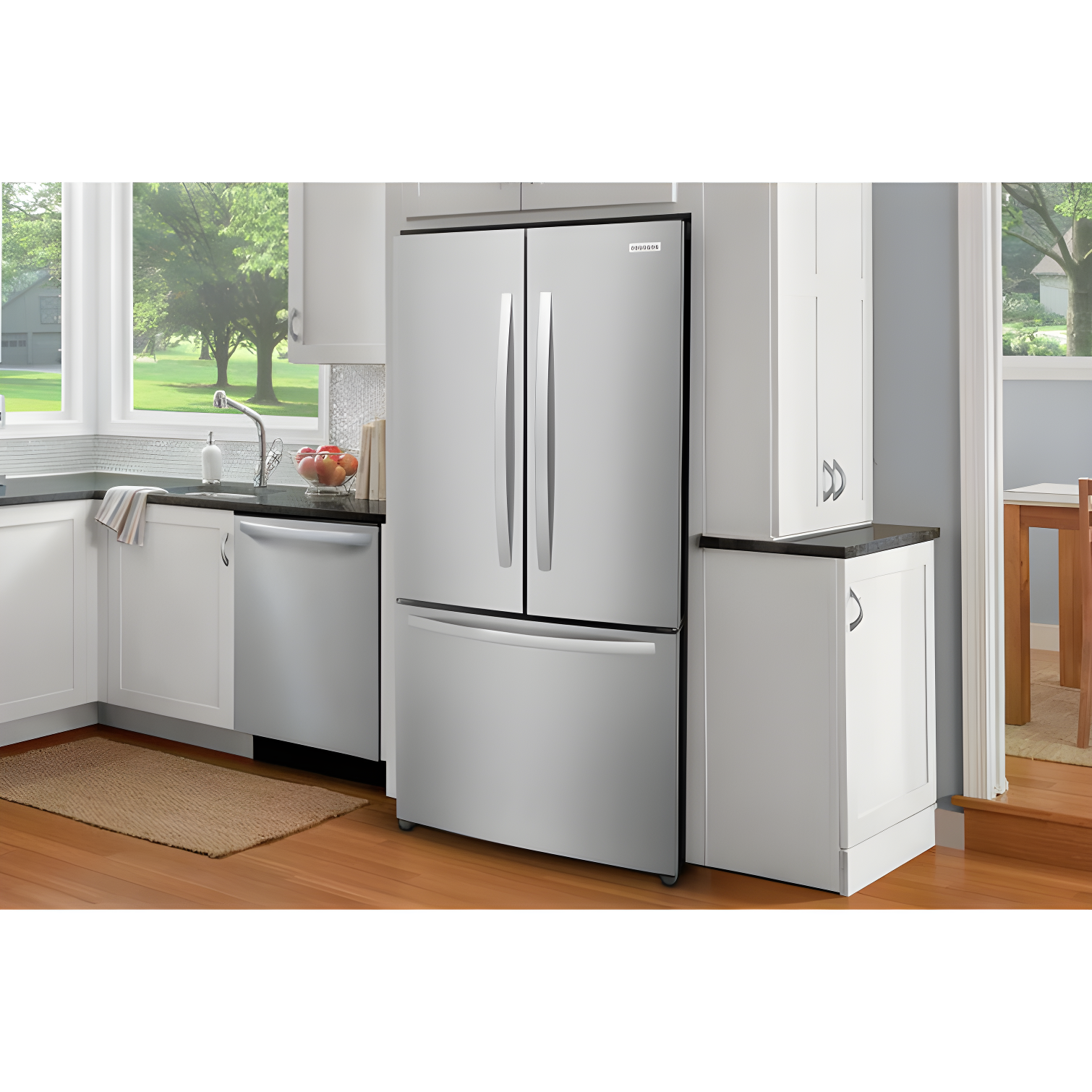 Frigidaire Frigidaire 17.6 Cu. Ft. Counter-Depth French Door Refrigerator FRFG1723AV