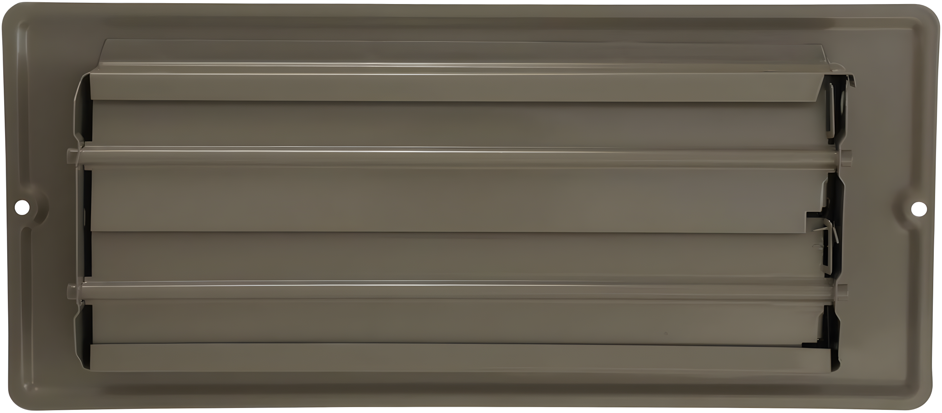 Brown Steel Floor Register for Mobile Homes and RVs