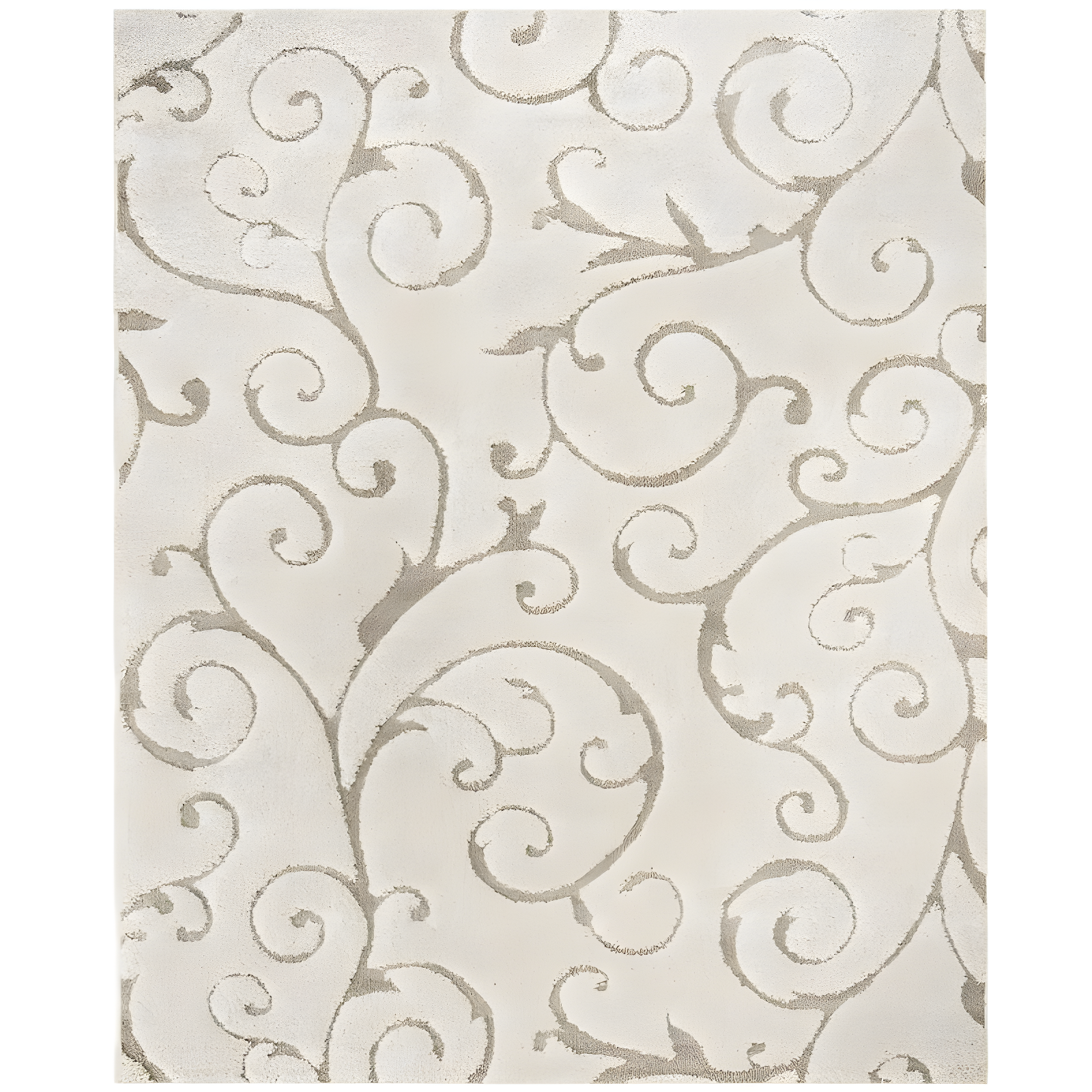 Florida Shag SG455 Power Loomed Indoor Area Rug - Cream/Beige - 8'9"x11'9" - Safavieh.