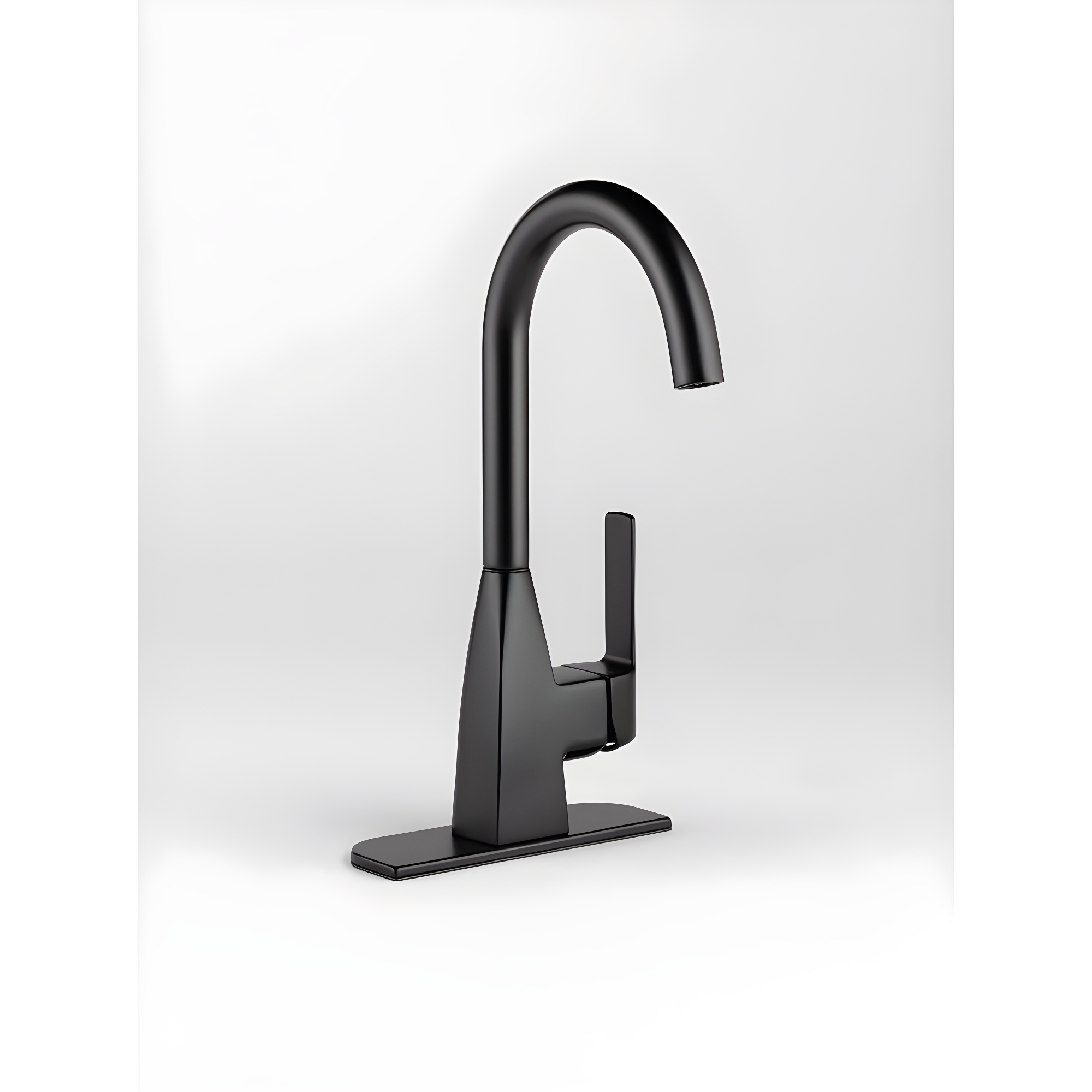 Peerless Xander Single-Handle Bar-Prep Kitchen Sink Faucet, Matte Black P1819LF-BL