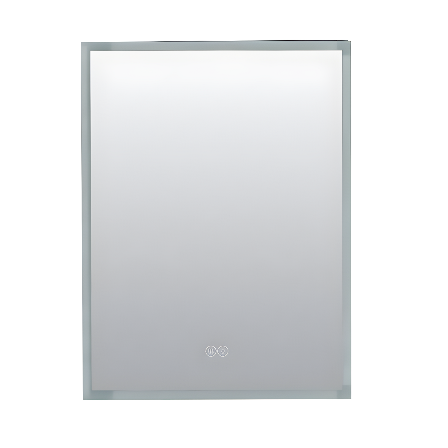 Arlot Recessed or Surface Mount Framed Medicine Cabinet with LED Lighting and Electrical Outlet