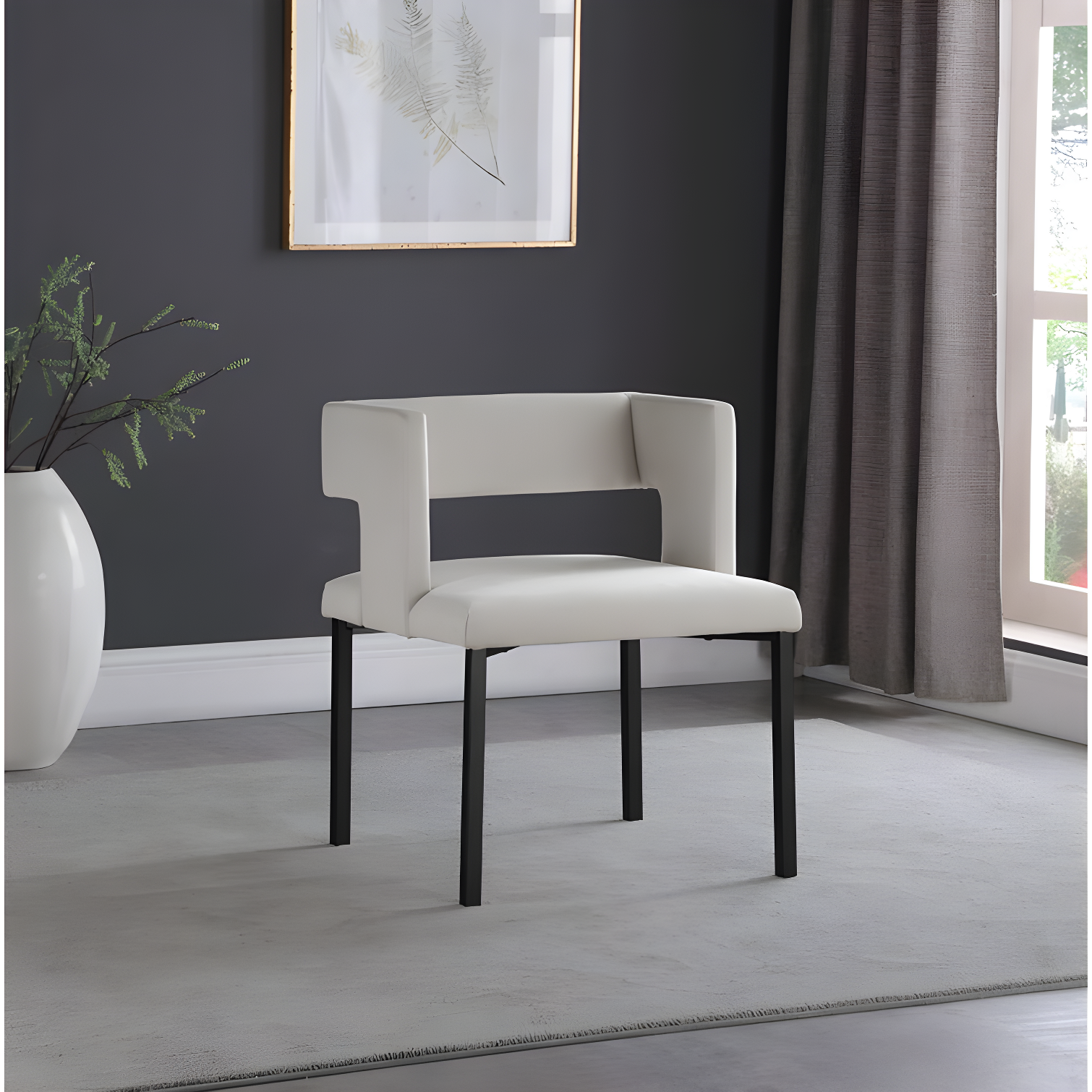 Inga Velvet Arm Chair