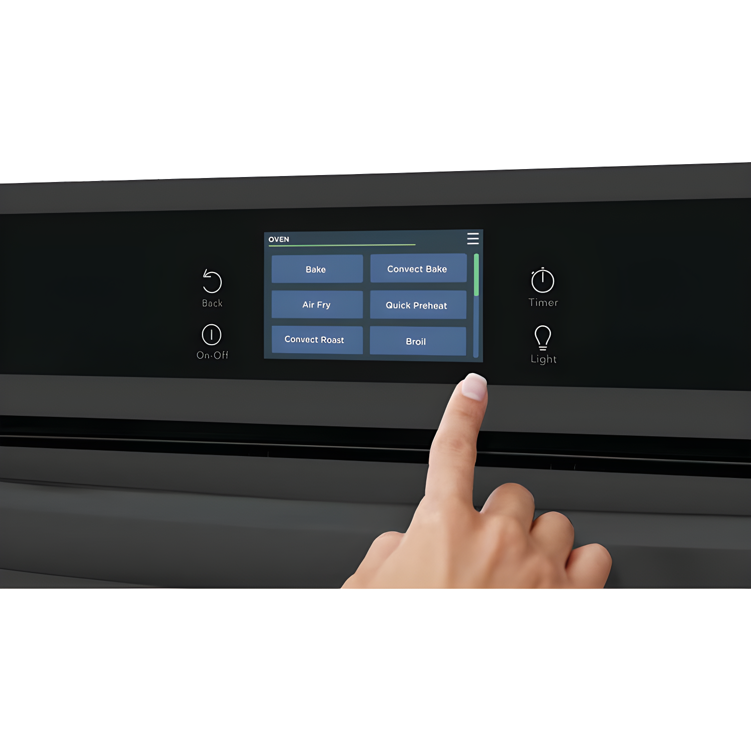 24" 2.8 cu. ft Self-Cleaning Convection Electric Single Wall Oven